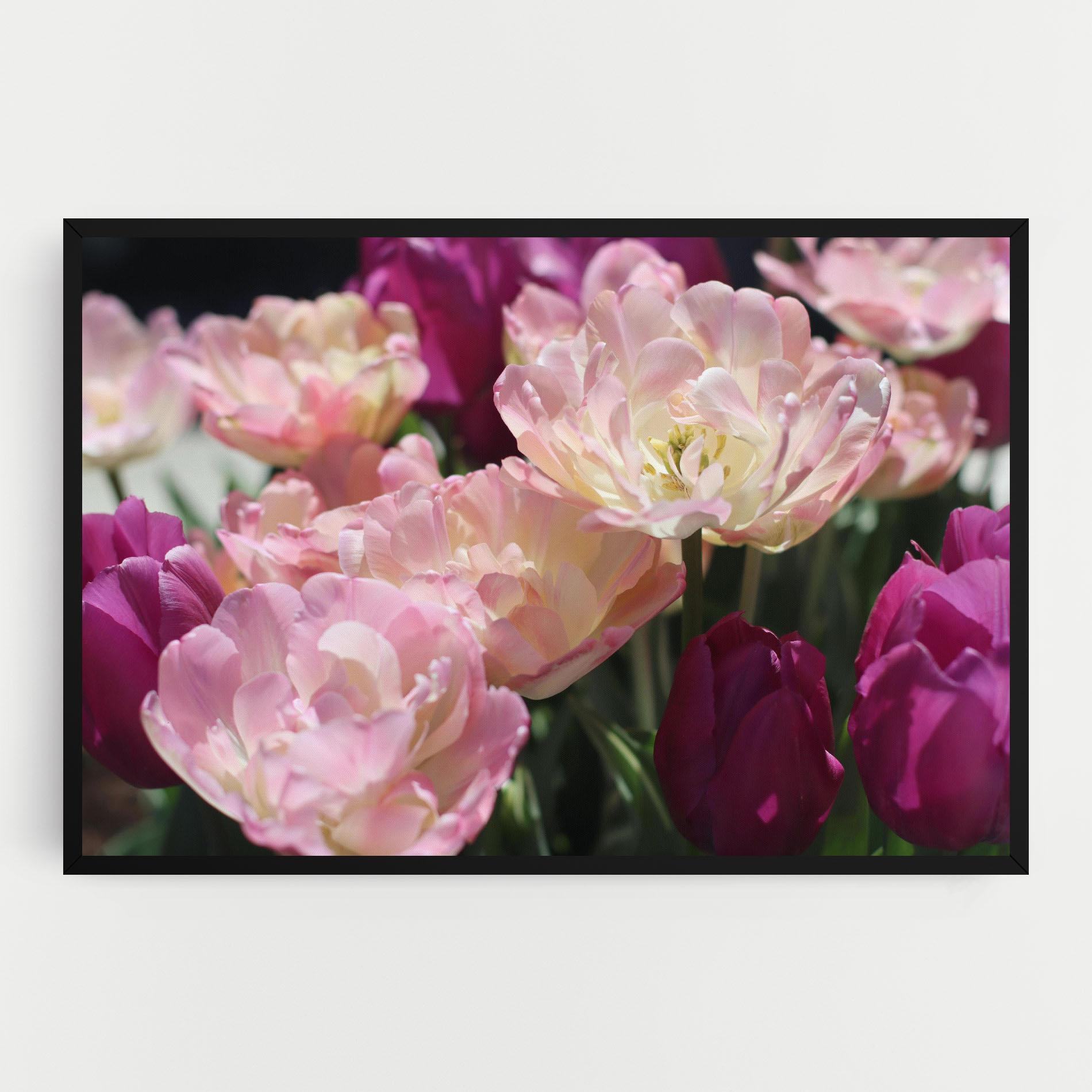 Obraz na Płótnie Opened Tulips mockup 0