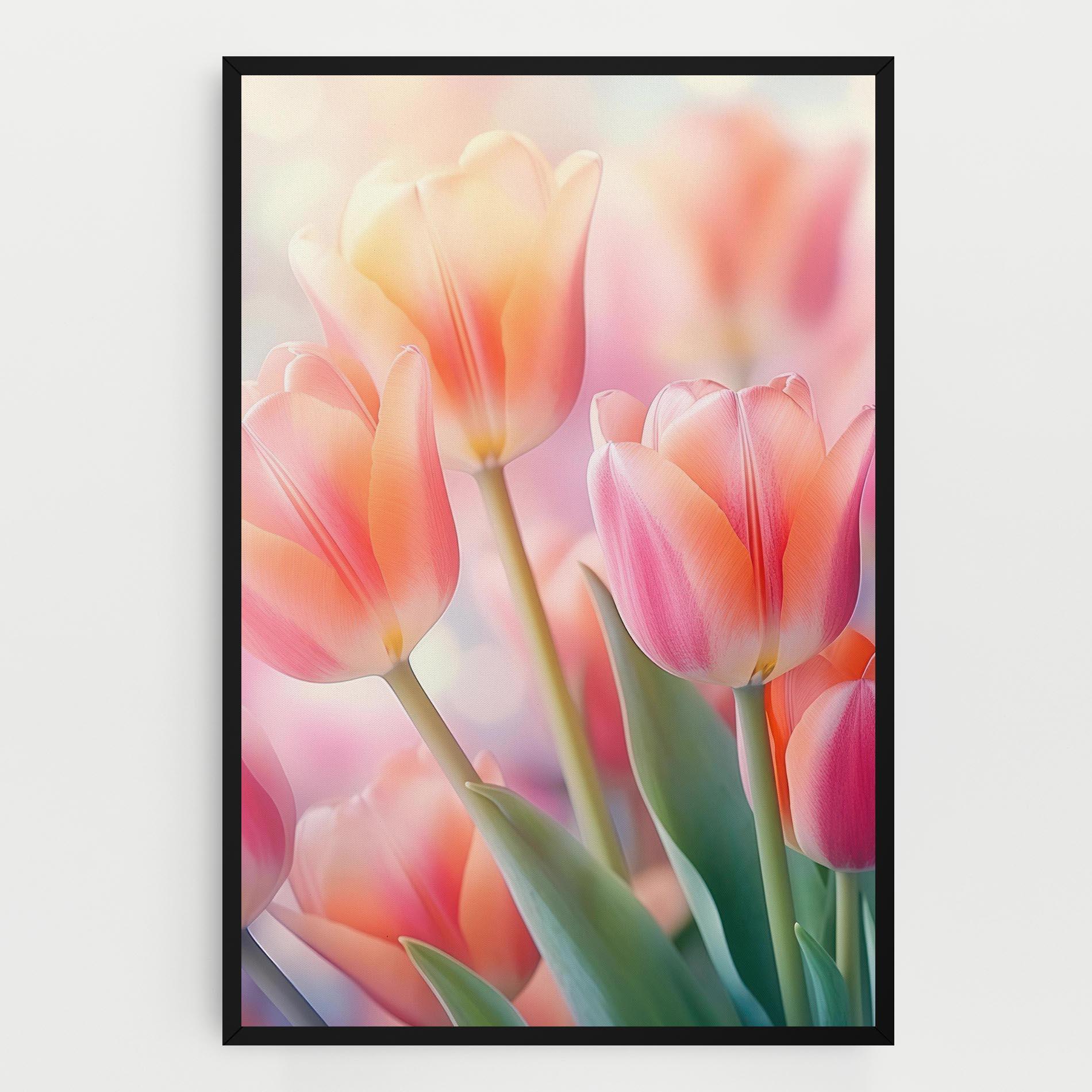 Obraz na Płótnie Dreamy Tulips mockup 0