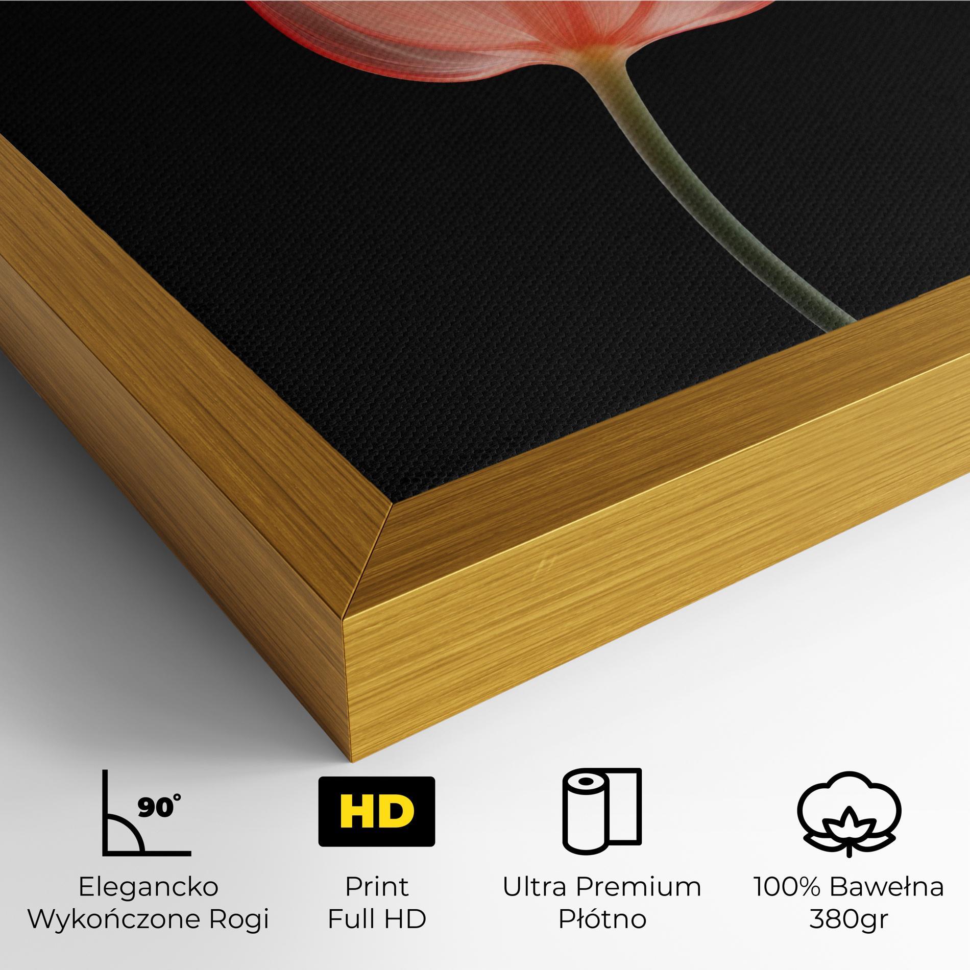 Obraz na Płótnie Pastel Pink Tulip mockup 4