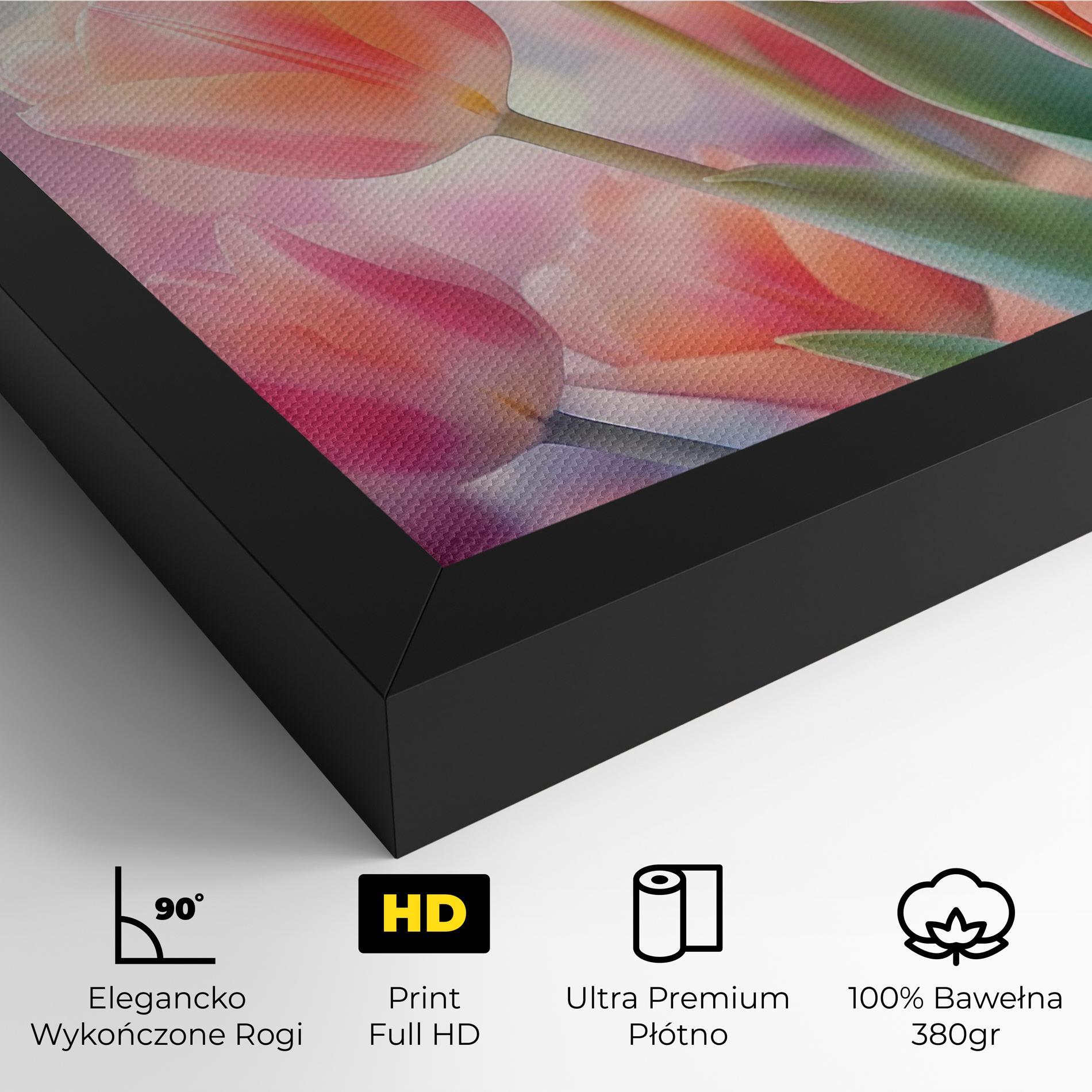 Obraz na Płótnie Dreamy Tulips mockup 4