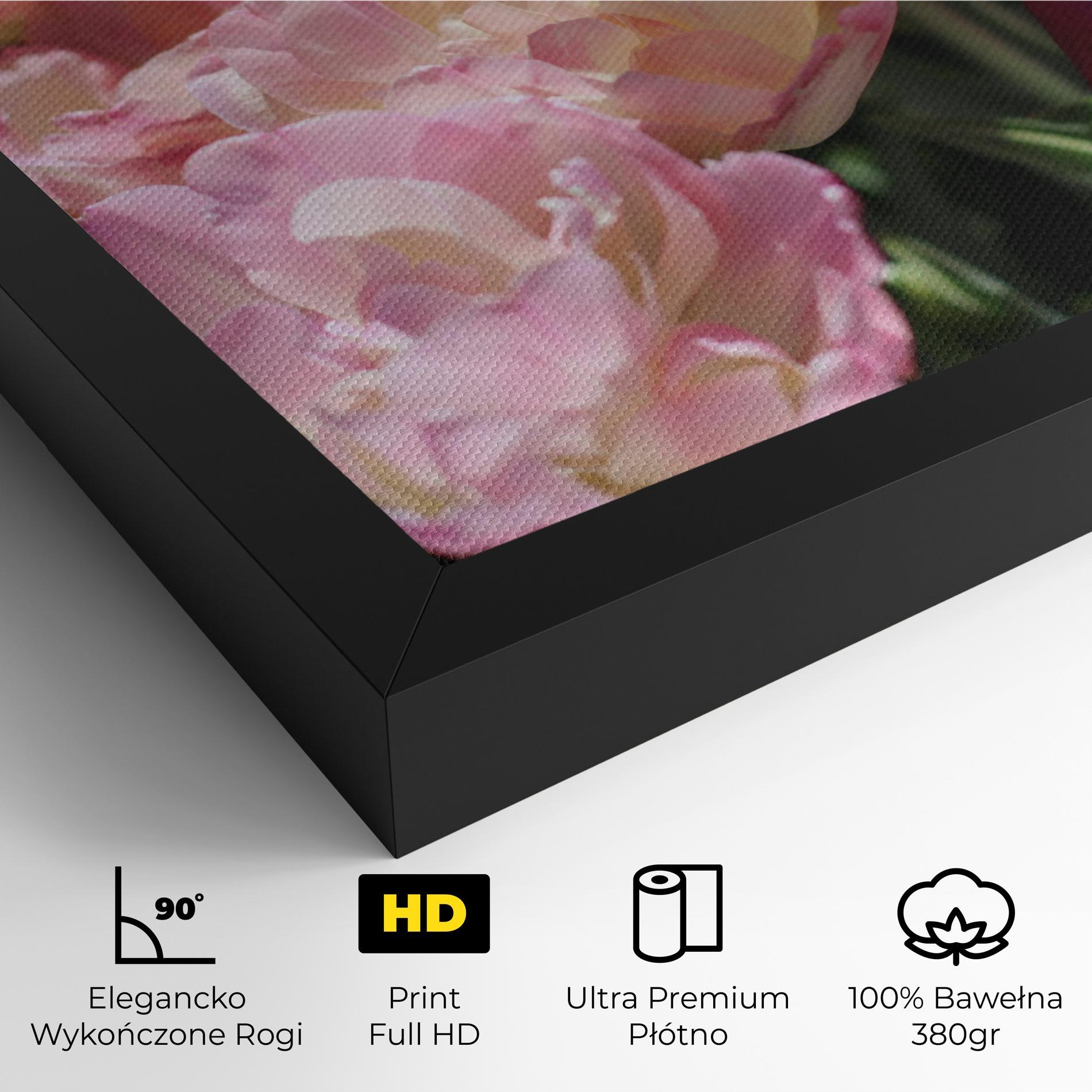 Obraz na Płótnie Opened Tulips mockup 4