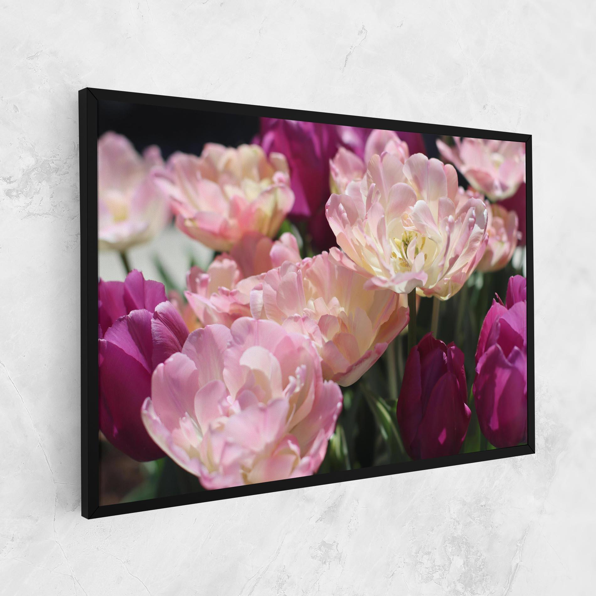 Obraz na Płótnie Opened Tulips mockup 1