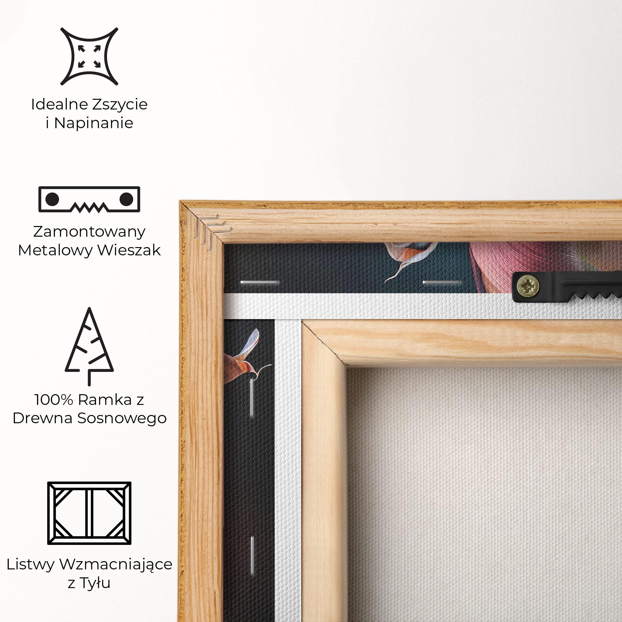 Obraz na Płótnie Light Purple Tulips mockup 5