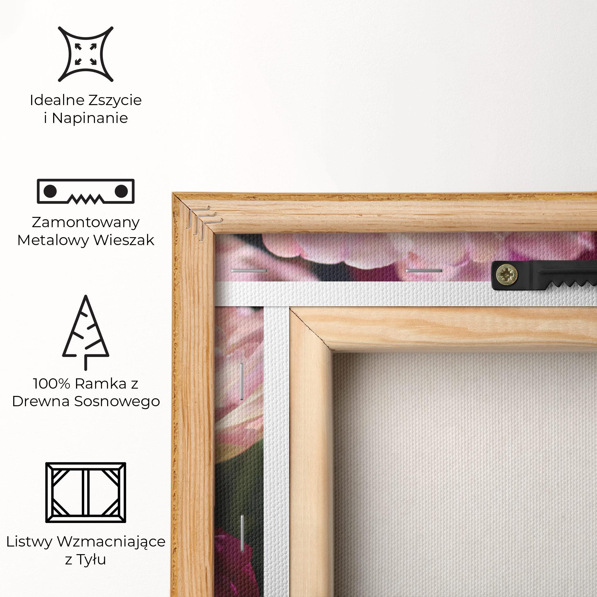 Obraz na Płótnie Opened Tulips mockup 5