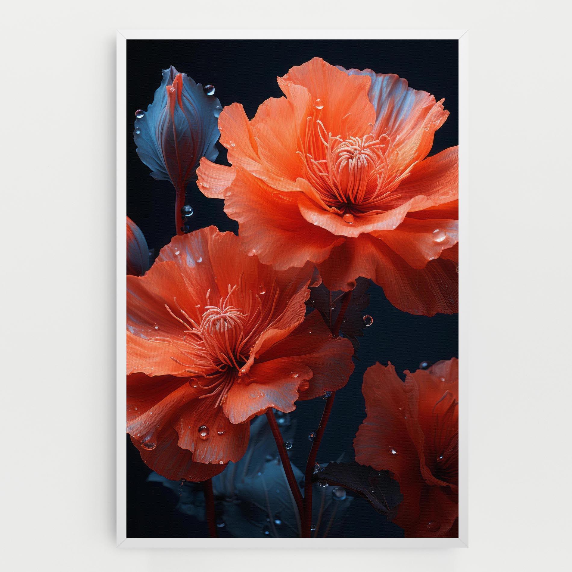 Obraz na Płótnie Orange Poppy mockup 0