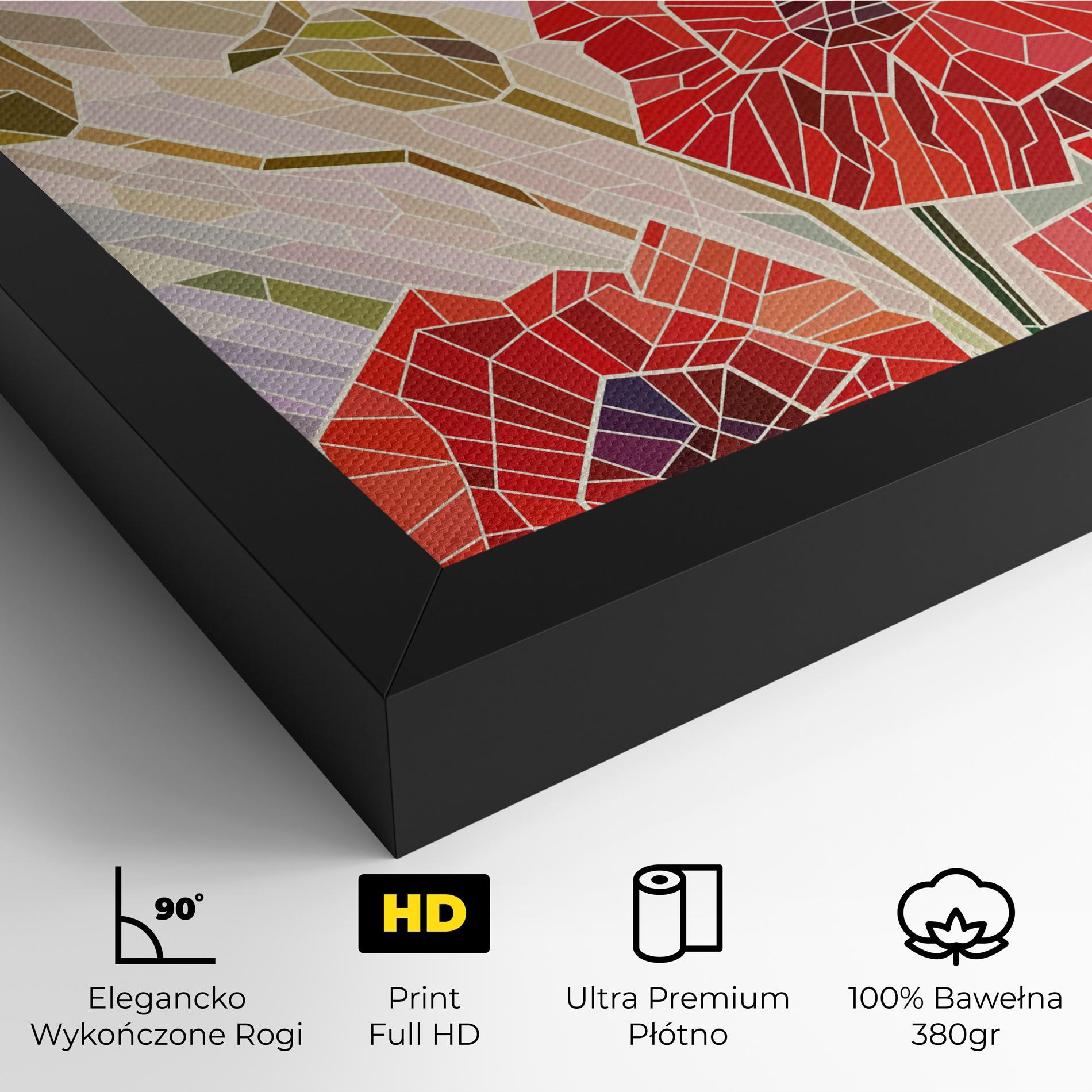 Obraz na Płótnie Poppy Glass mockup 4