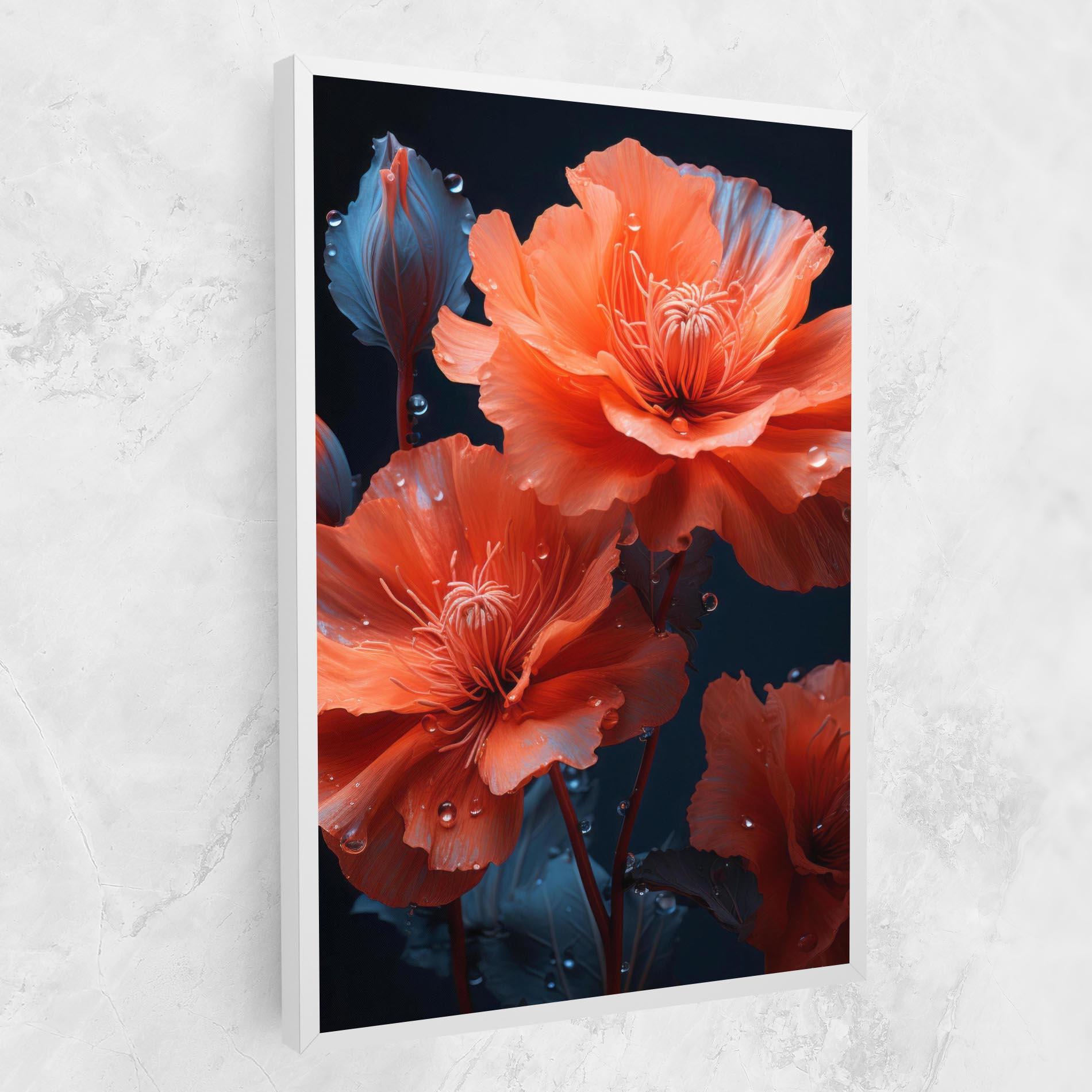 Obraz na Płótnie Orange Poppy mockup 1
