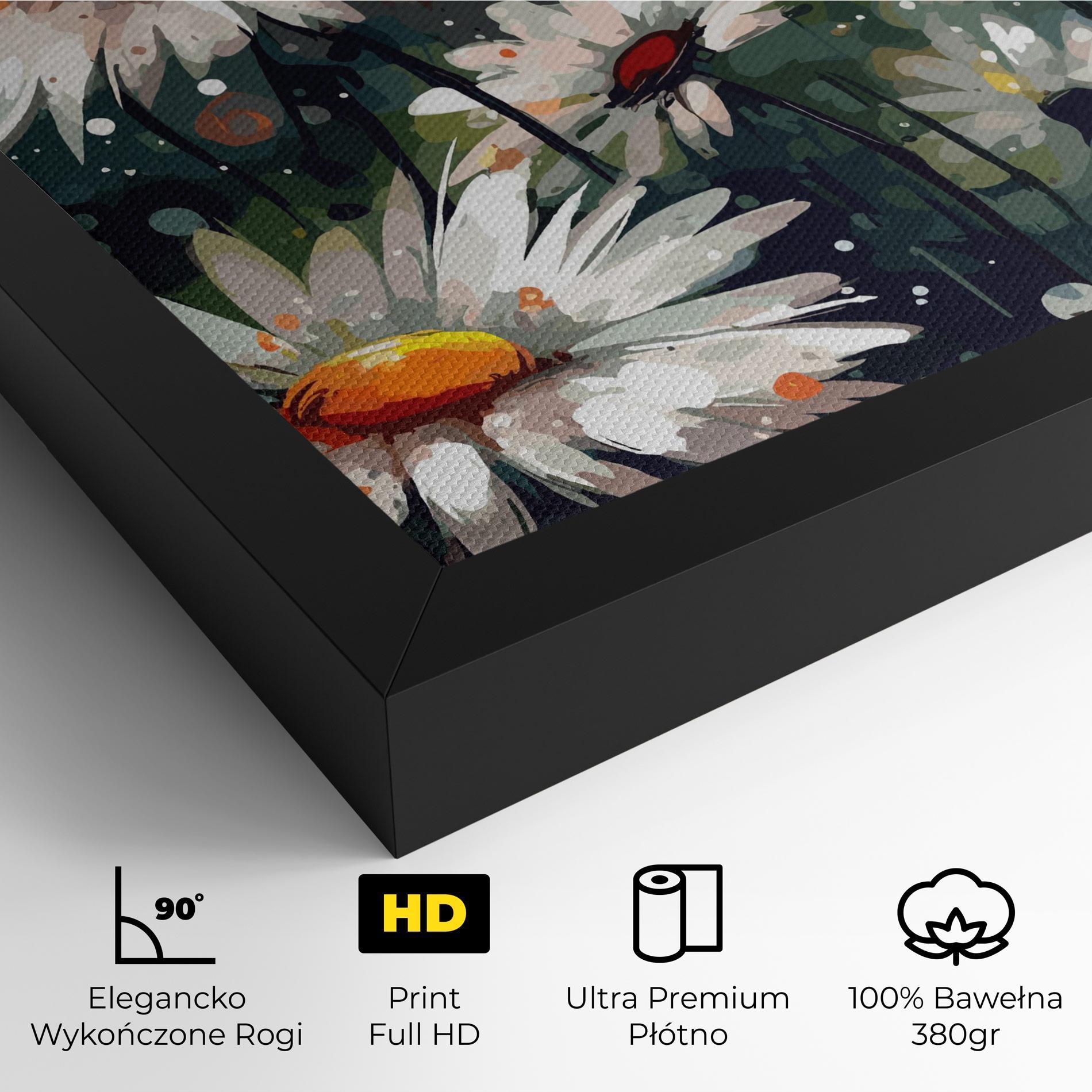 Obraz na Płótnie Daisy Art mockup 4