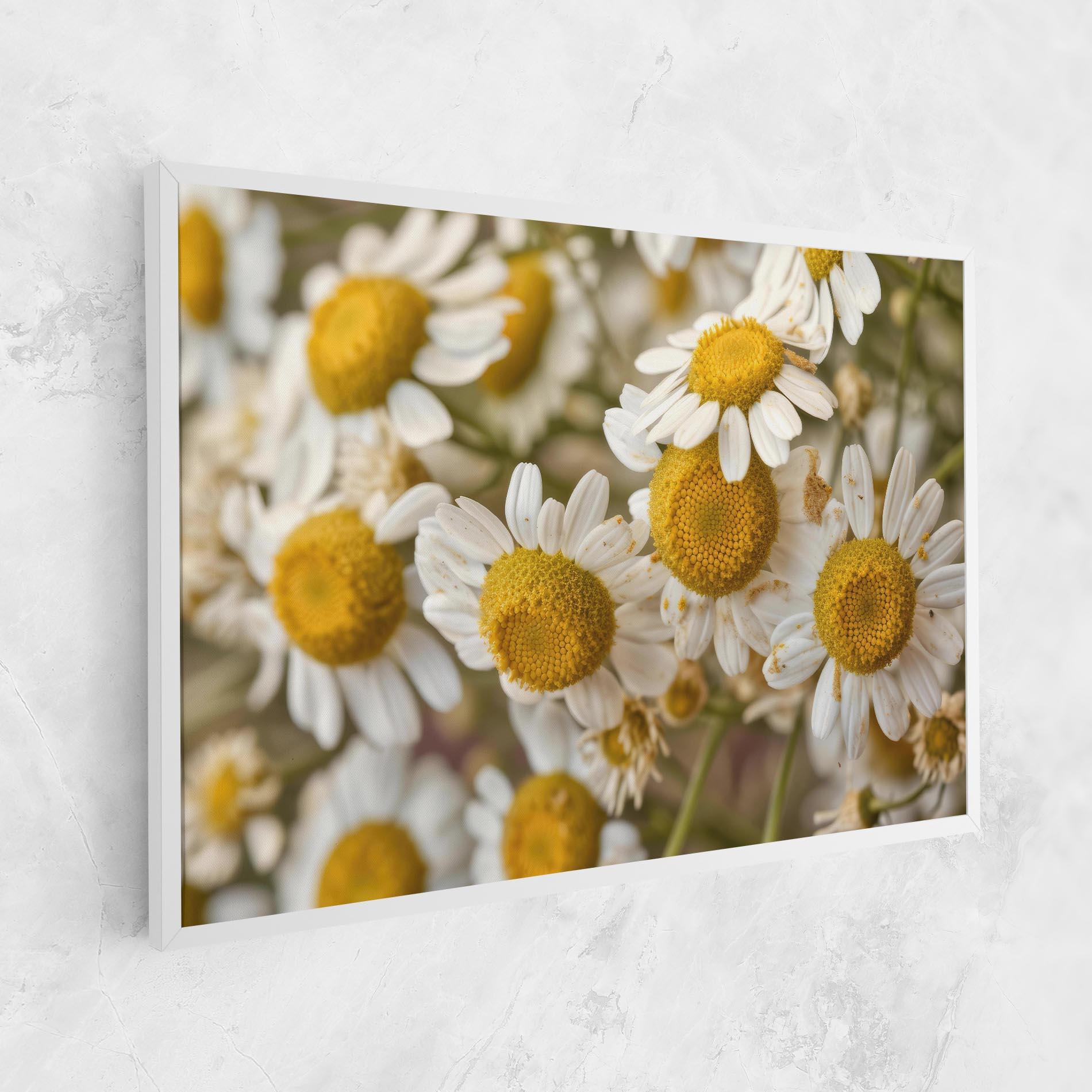 Obraz na Płótnie Daisy Wall mockup 1