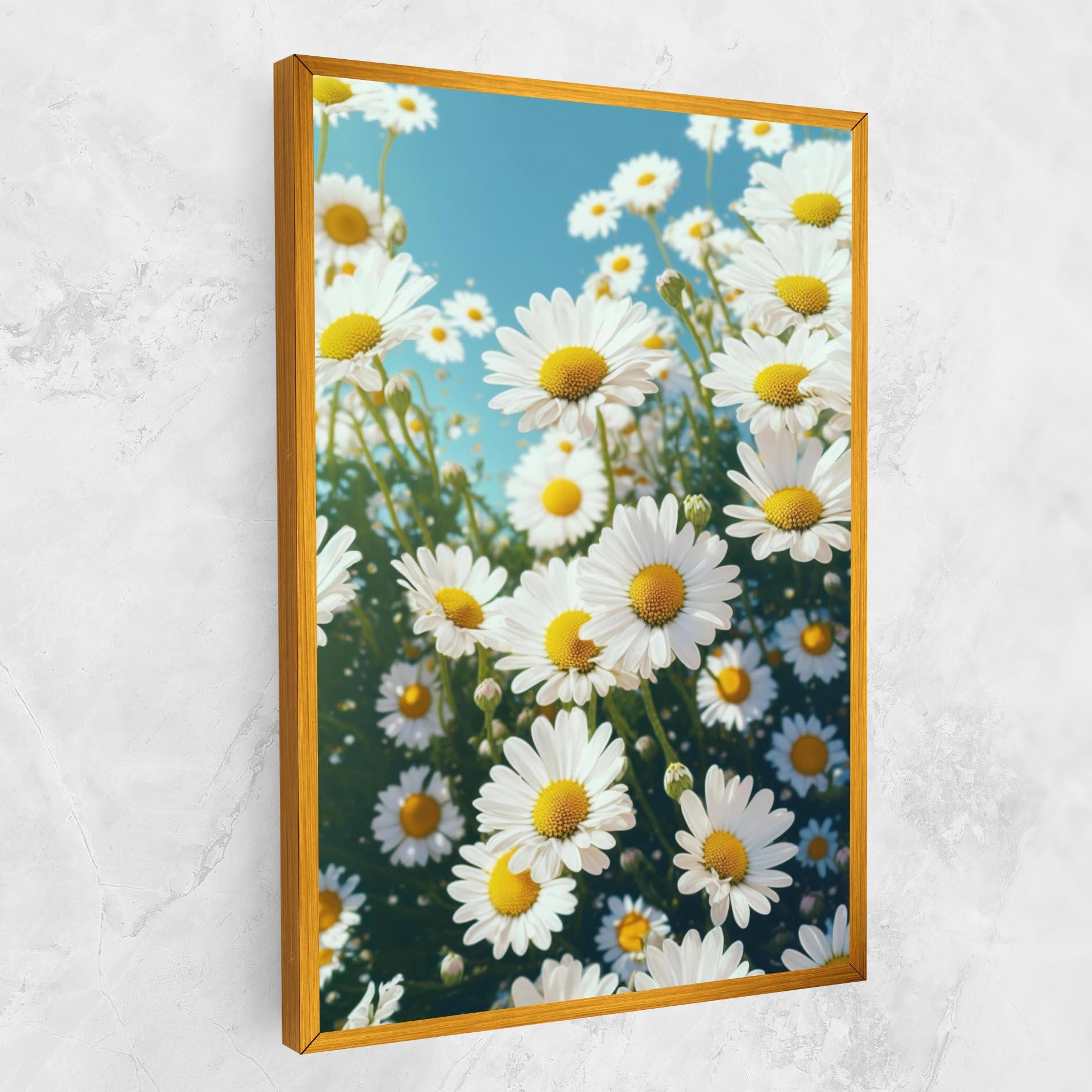 Obraz na Płótnie Daisy Field View mockup 1