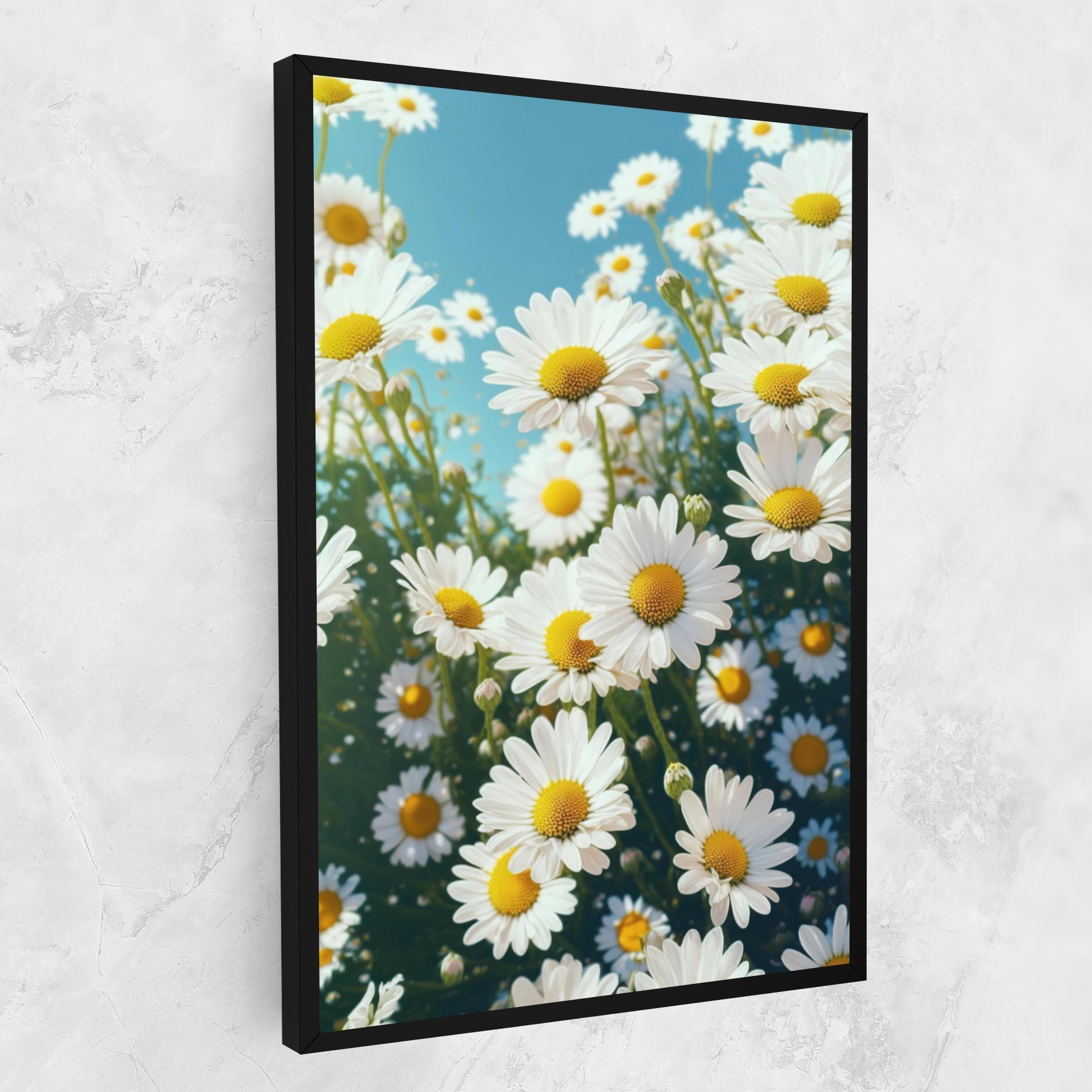 Obraz na Płótnie Daisy Field View mockup 1