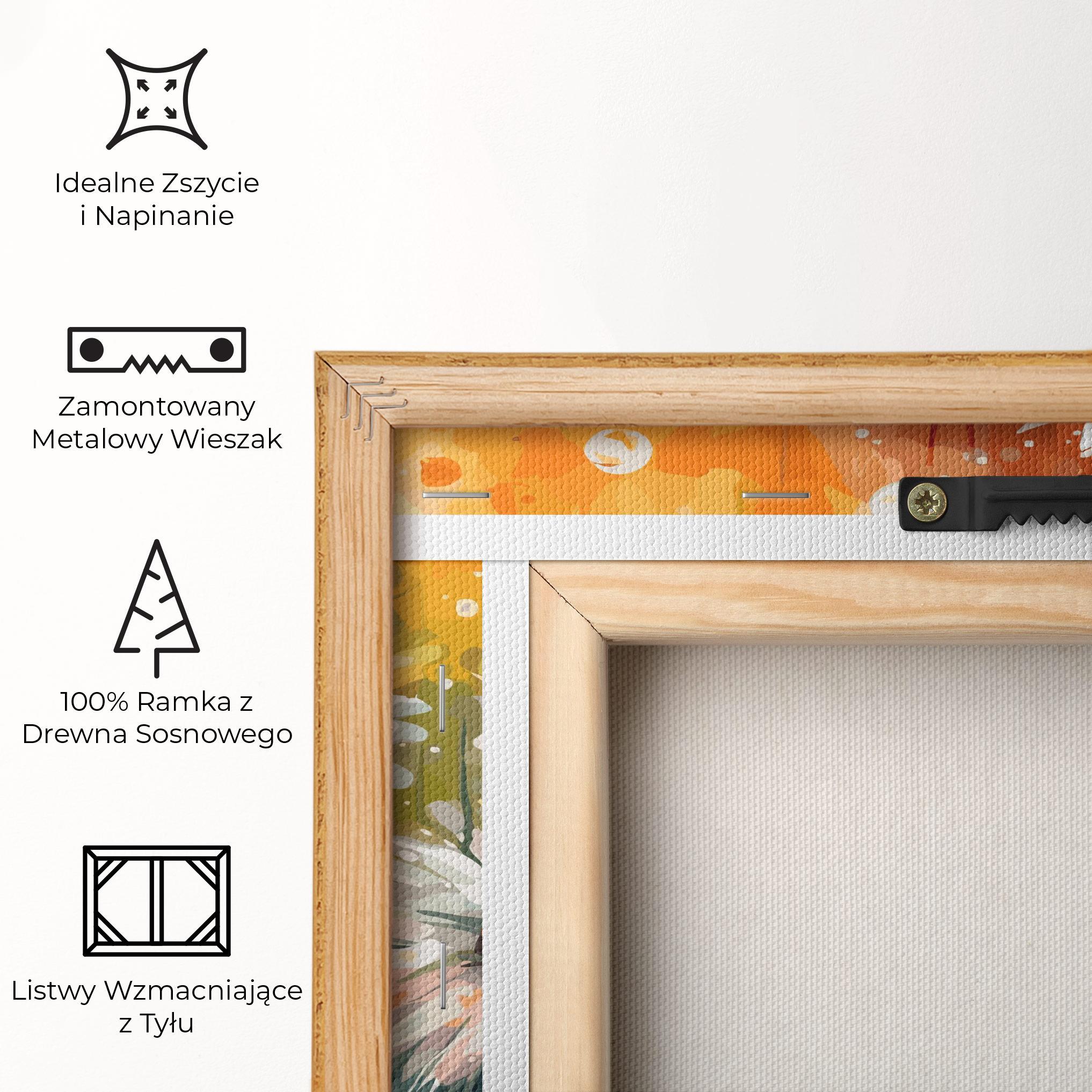 Obraz na Płótnie Daisy Art mockup 5