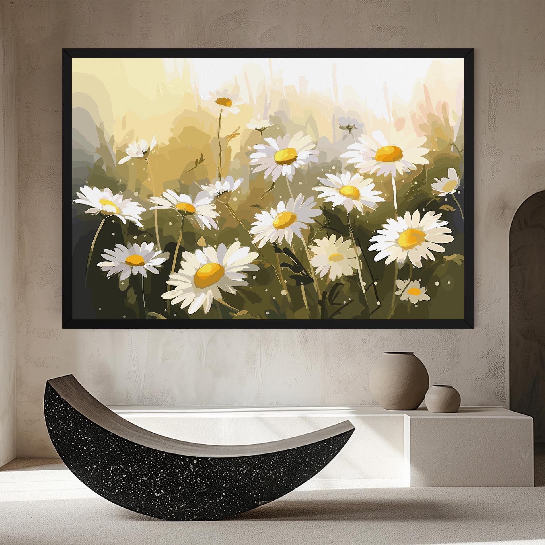 Obraz na Płótnie Daily Daisy mockup 8