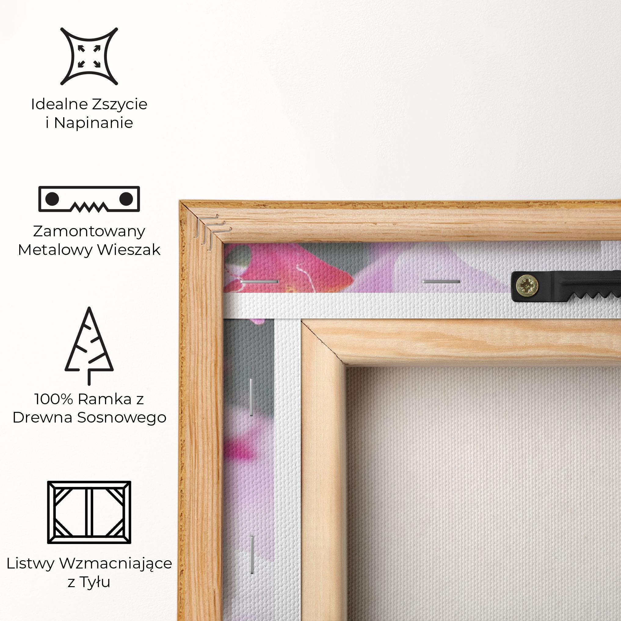 Obraz na Płótnie Light Purple Orchid mockup 5