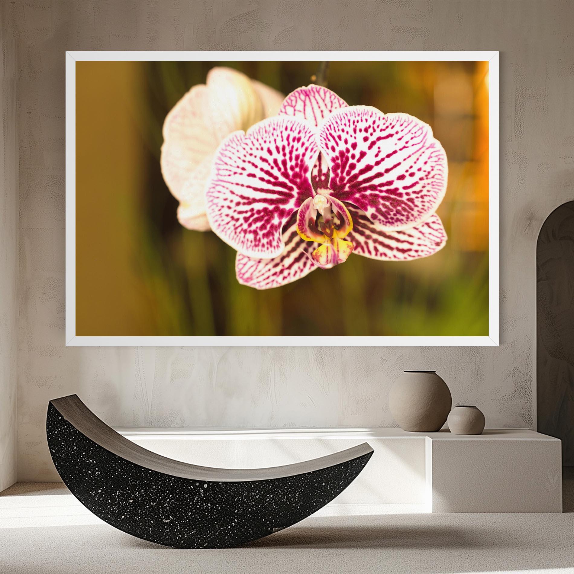 Obraz na Płótnie Garden Orchids mockup 8