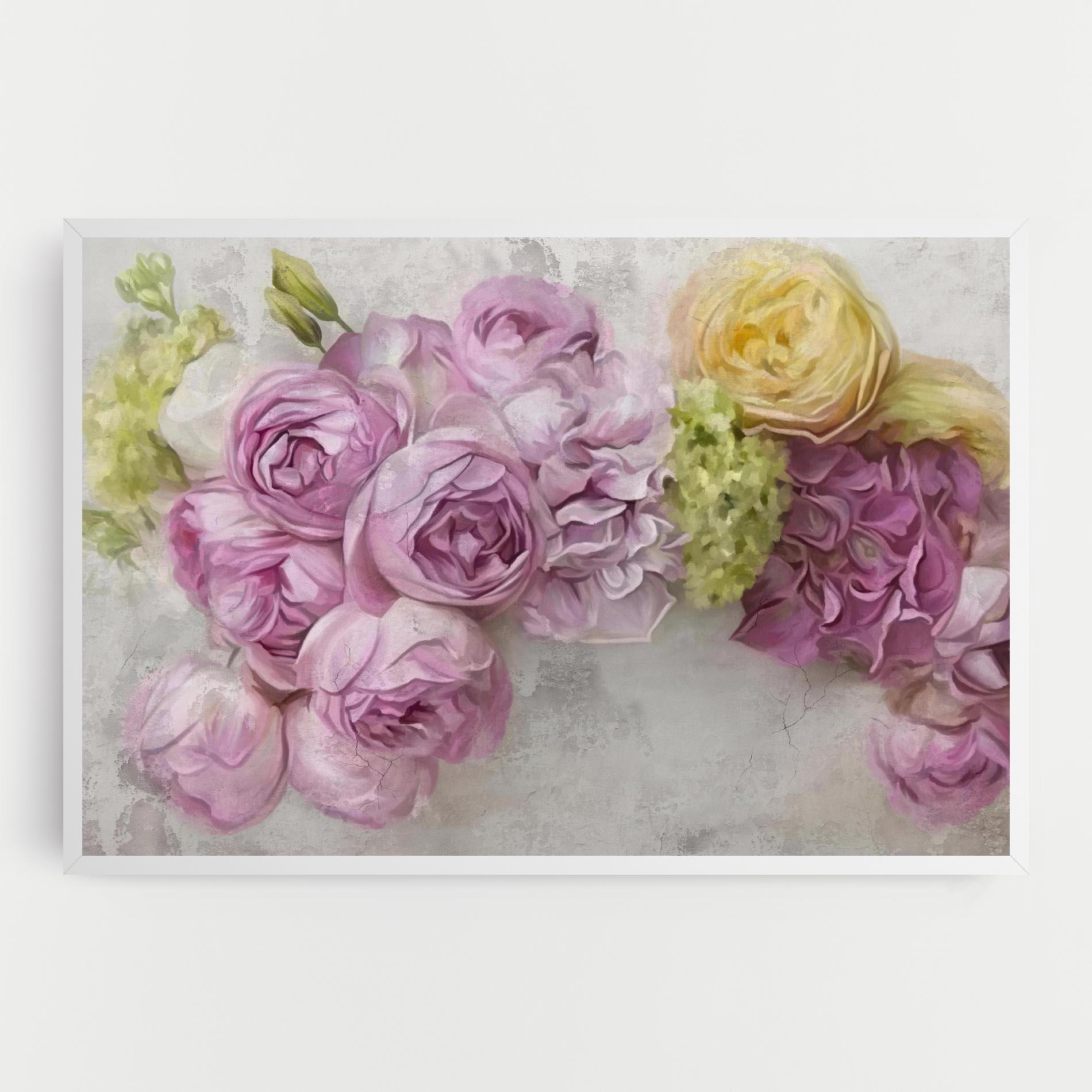 Obraz na Płótnie Trandafiri Colorati mockup 0