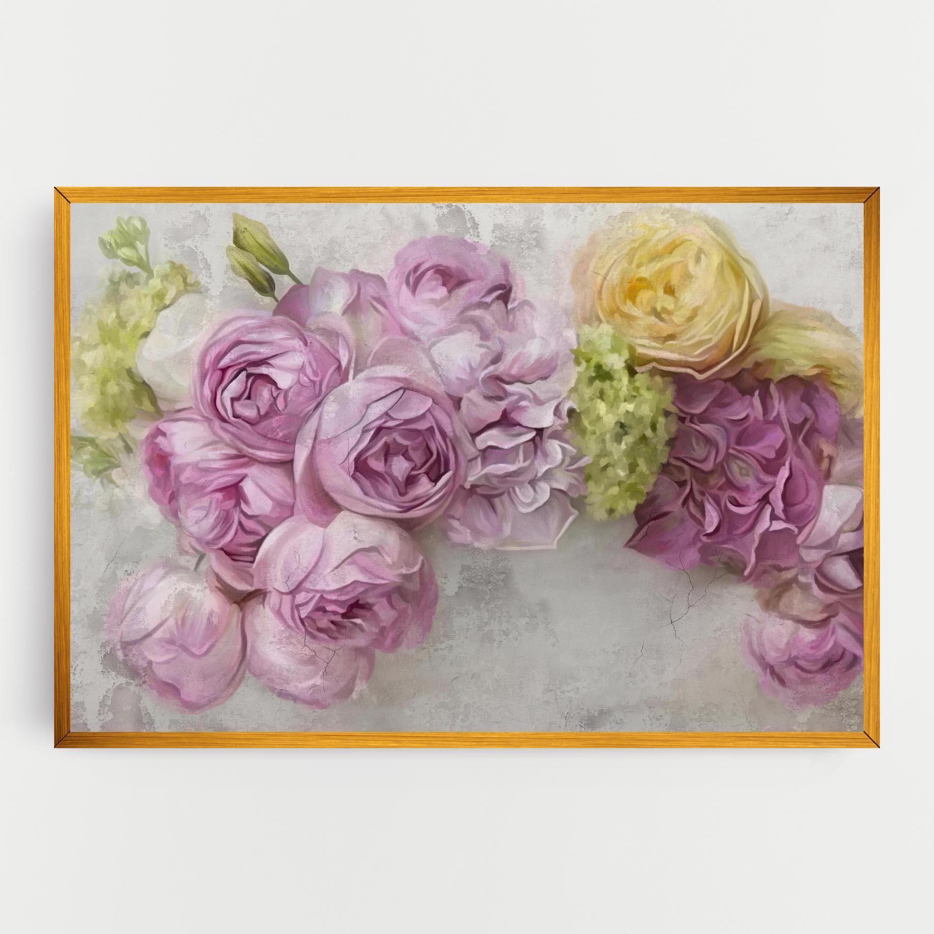 Obraz na Płótnie Trandafiri Colorati mockup 0