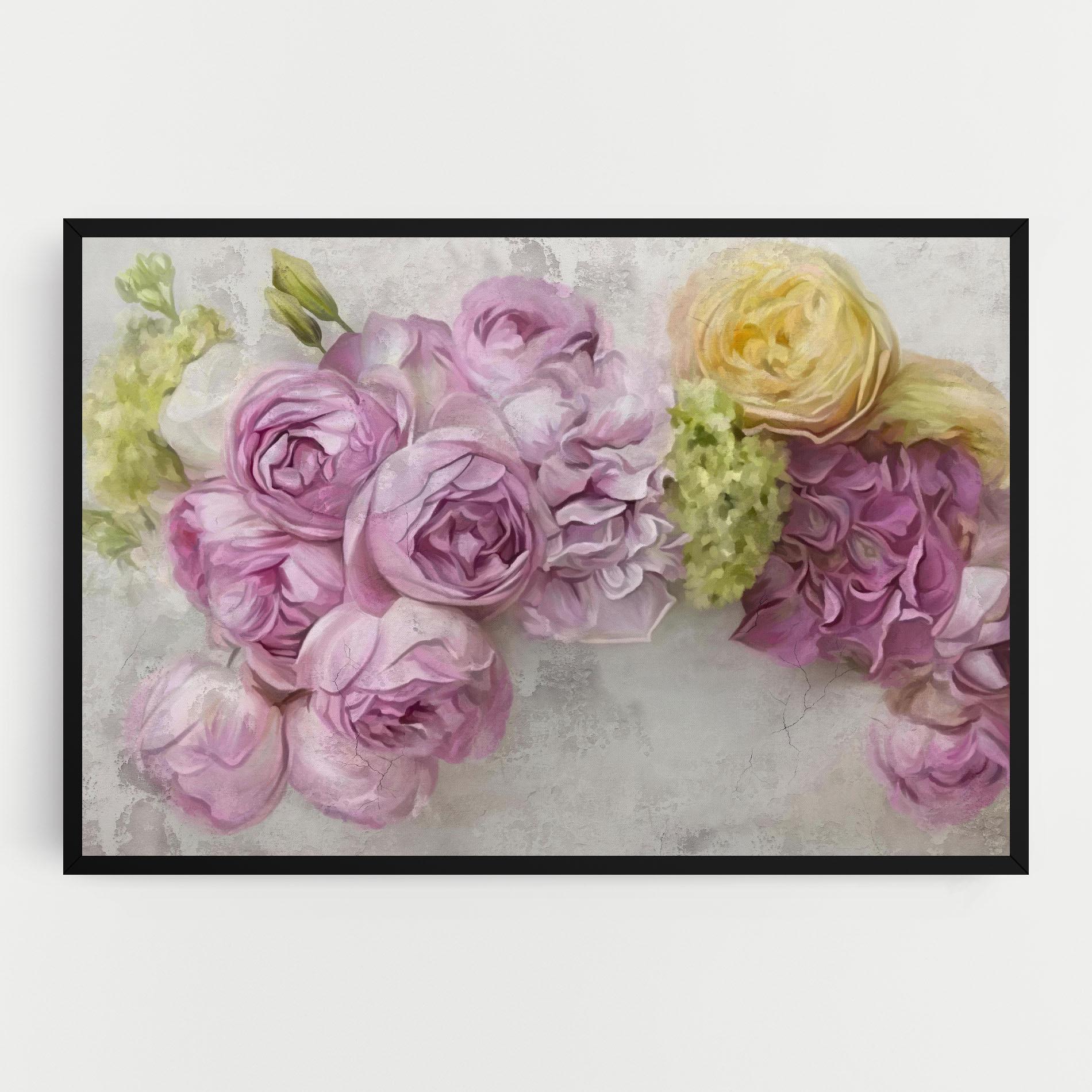 Obraz na Płótnie Trandafiri Colorati mockup 0