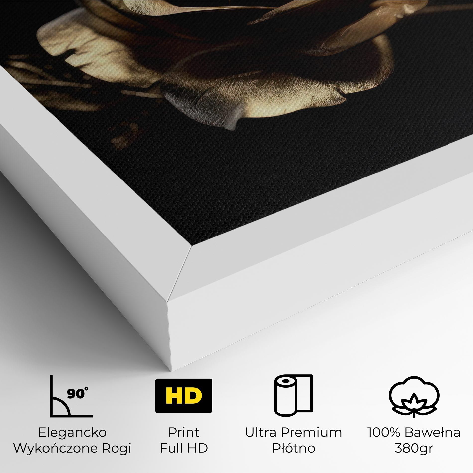 Obraz na Płótnie Gold Rose mockup 4