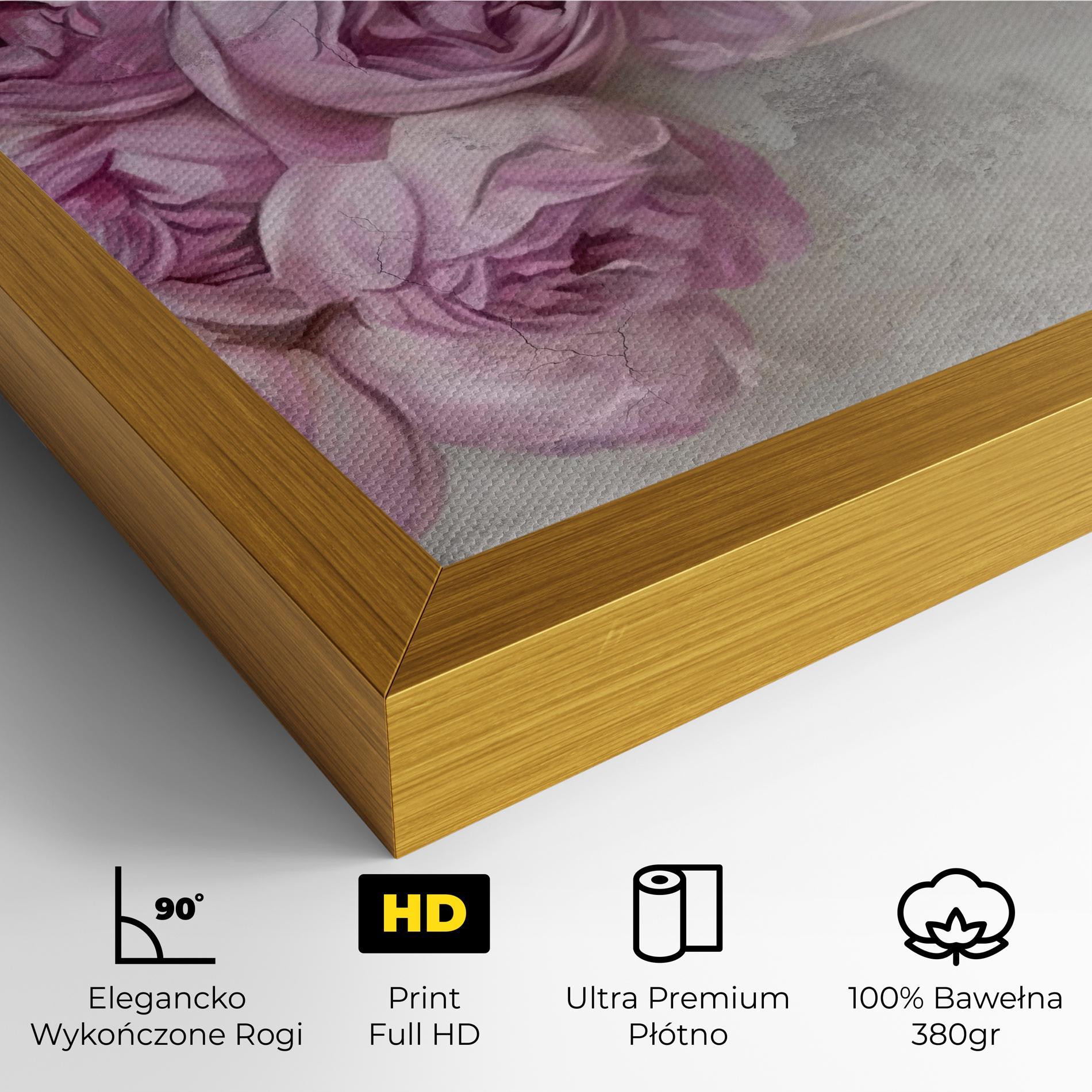 Obraz na Płótnie Trandafiri Colorati mockup 4