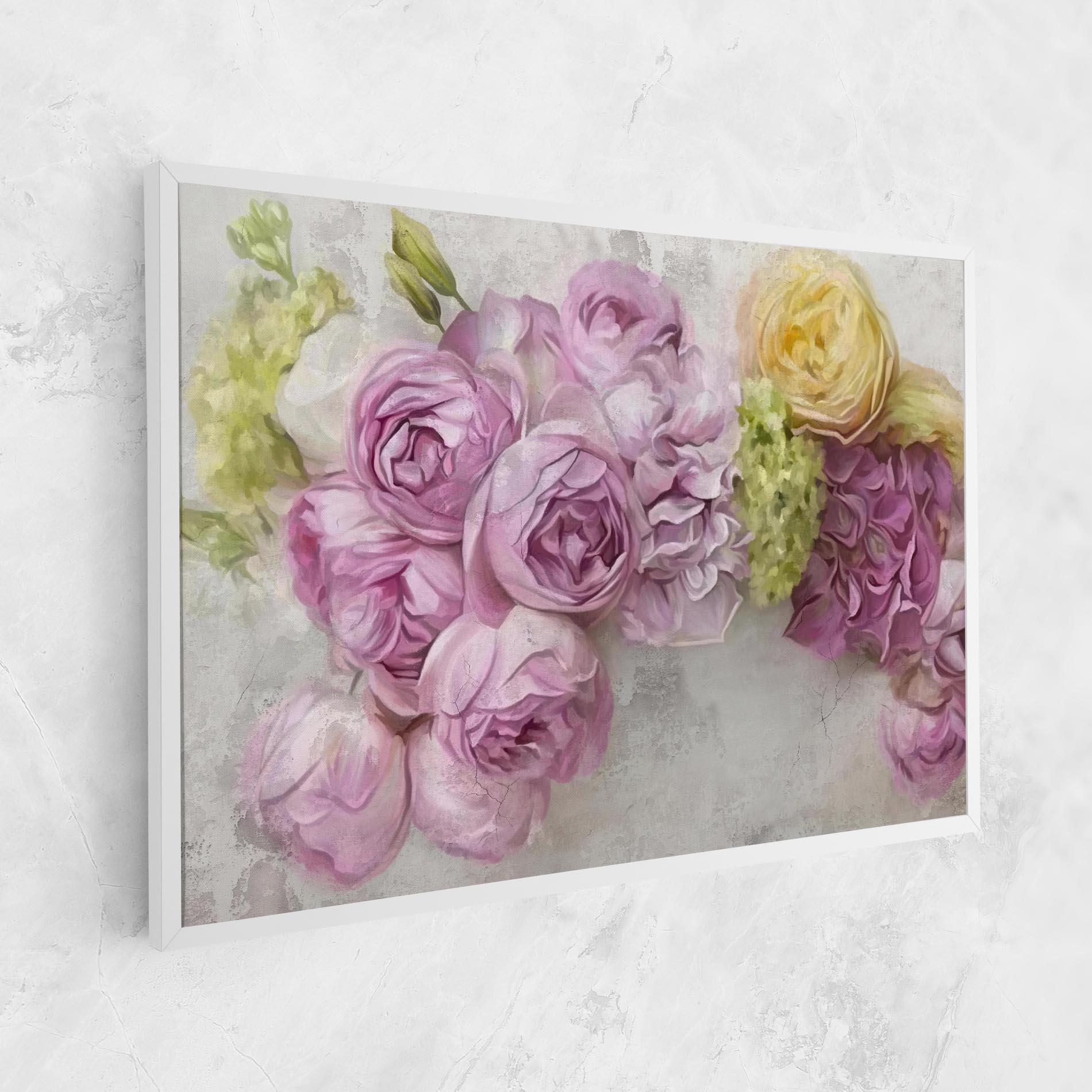 Obraz na Płótnie Trandafiri Colorati mockup 1