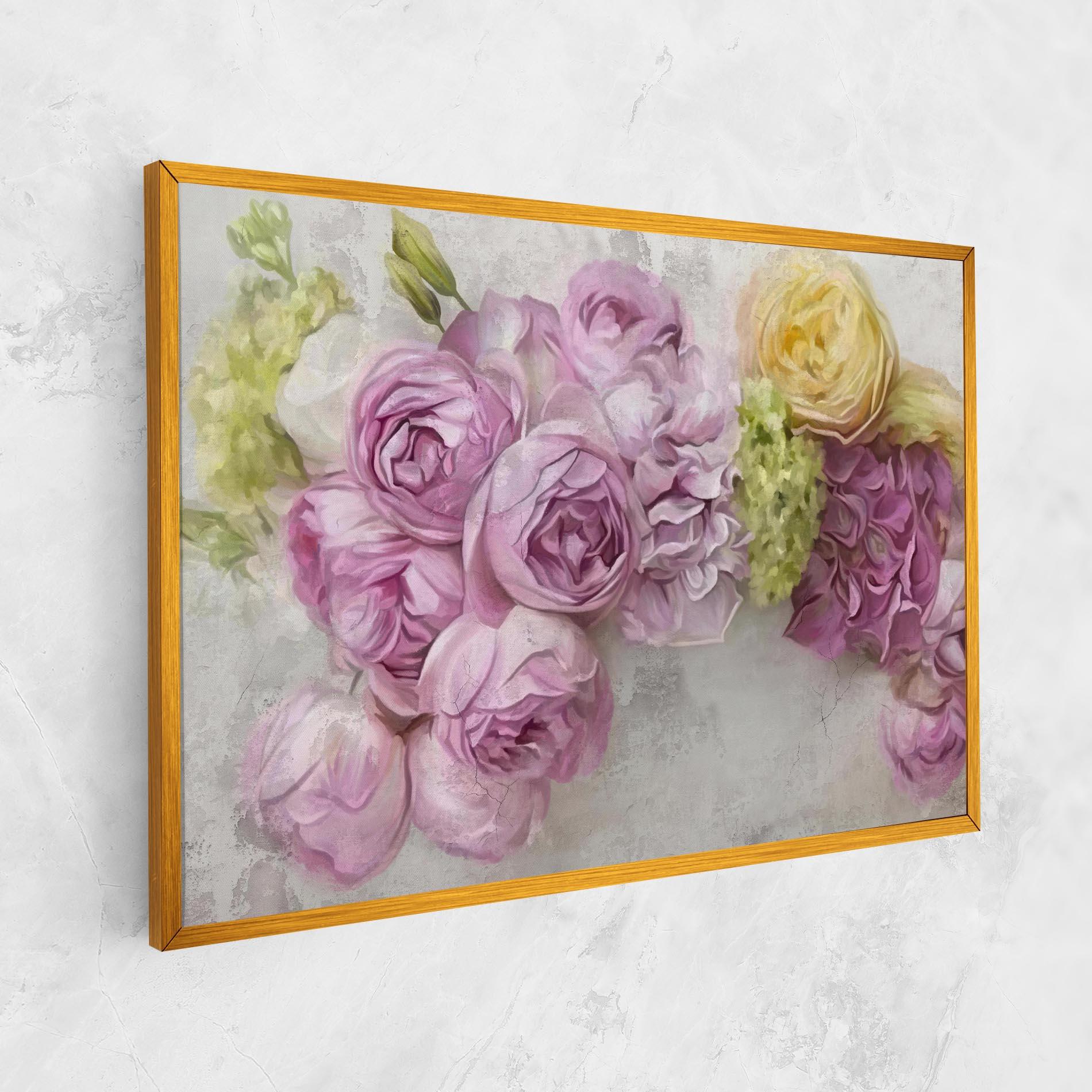 Obraz na Płótnie Trandafiri Colorati mockup 1