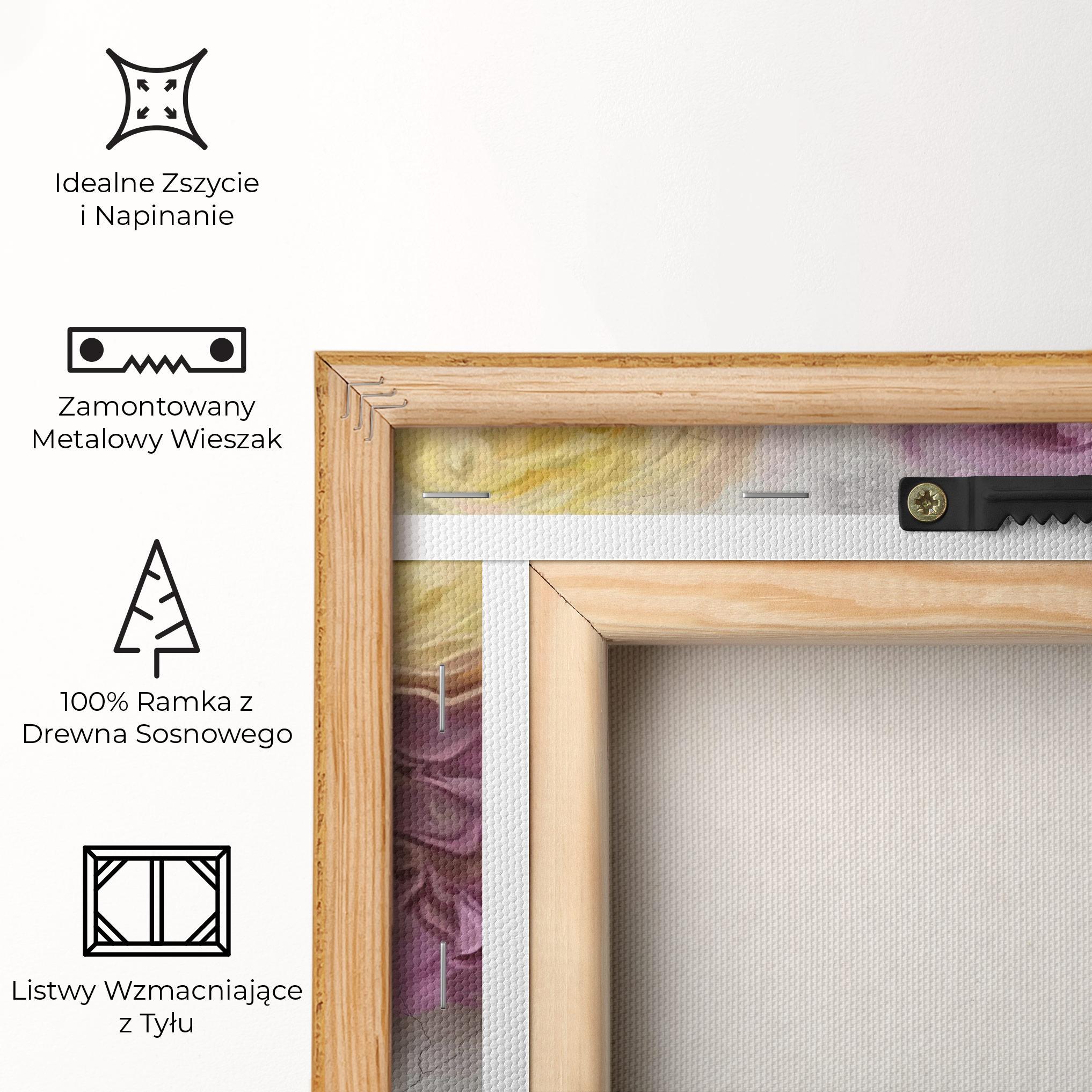 Obraz na Płótnie Trandafiri Colorati mockup 5