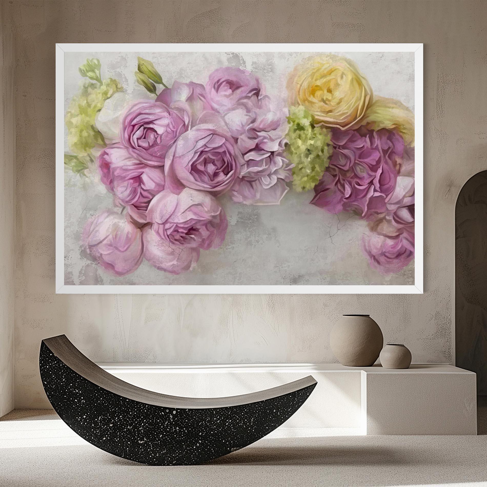 Obraz na Płótnie Trandafiri Colorati mockup 8