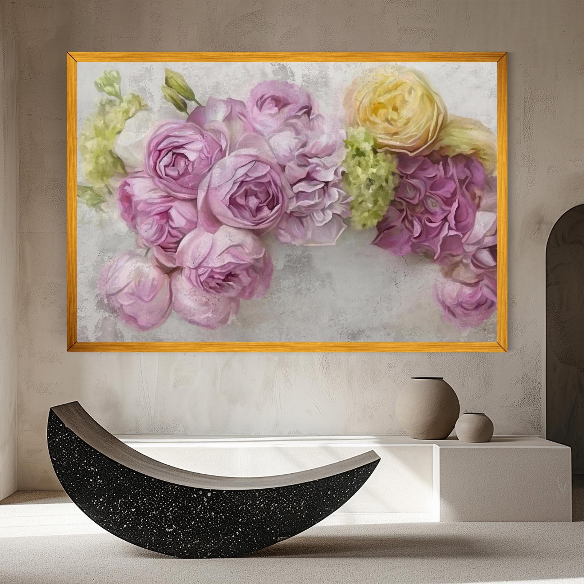 Obraz na Płótnie Trandafiri Colorati mockup 8