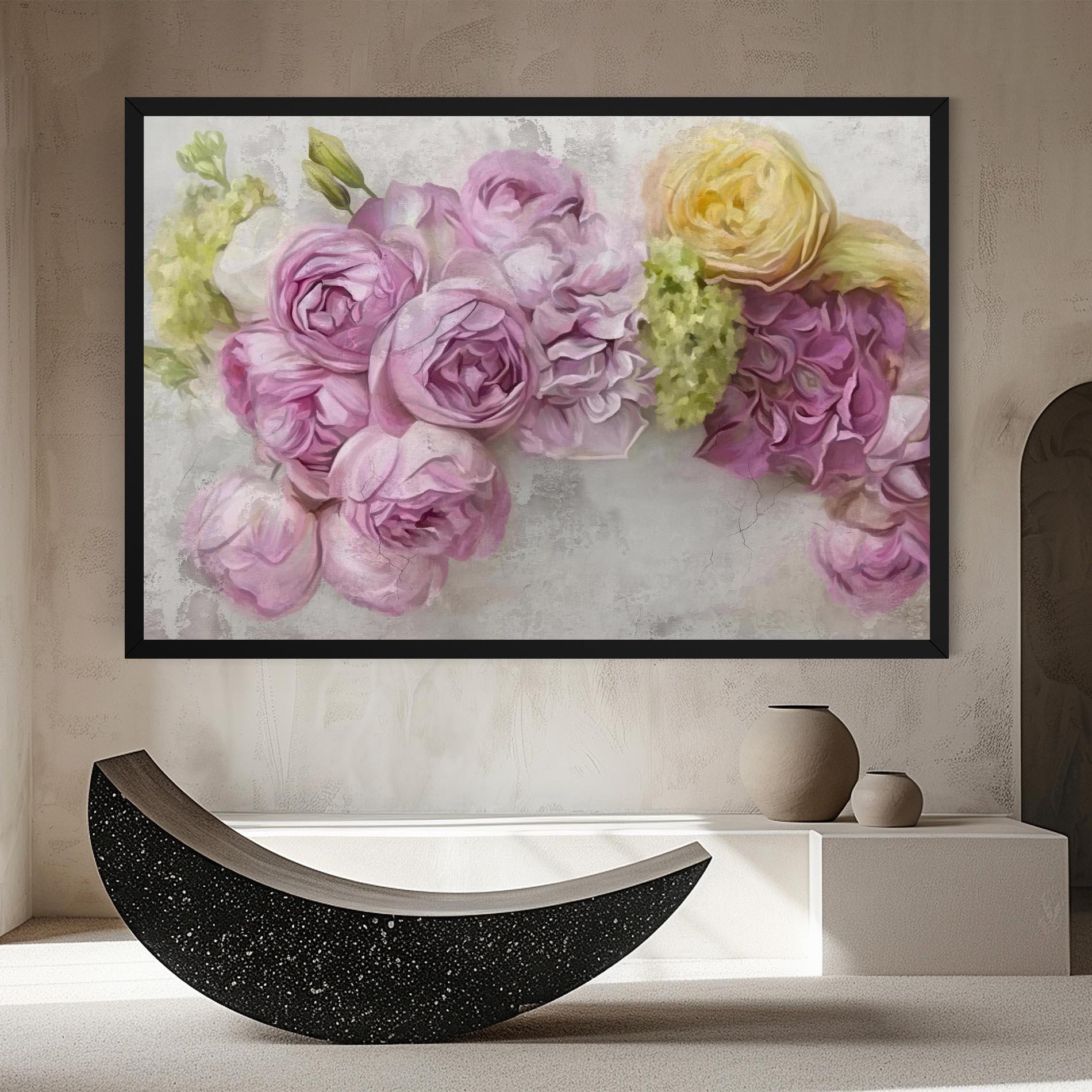 Obraz na Płótnie Trandafiri Colorati mockup 8