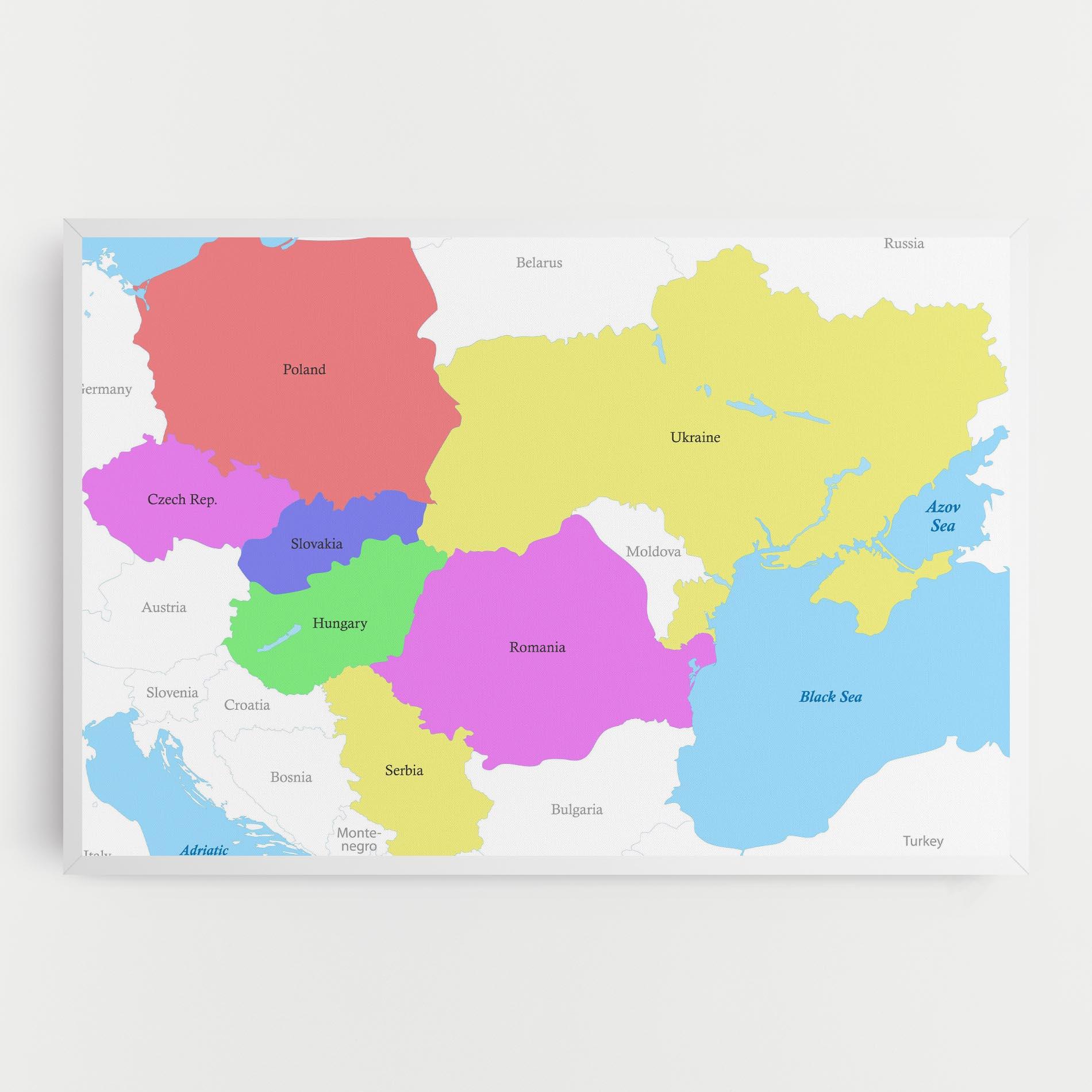 Obraz na Płótnie Black Sea mockup 0