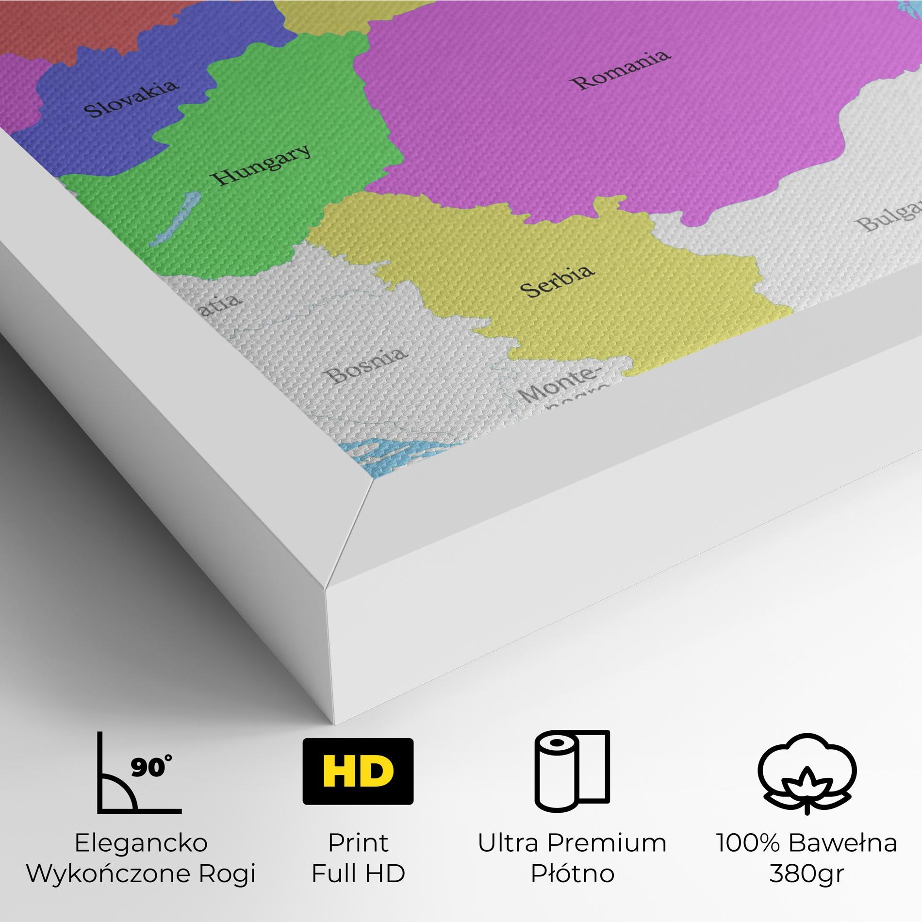 Obraz na Płótnie Black Sea mockup 4