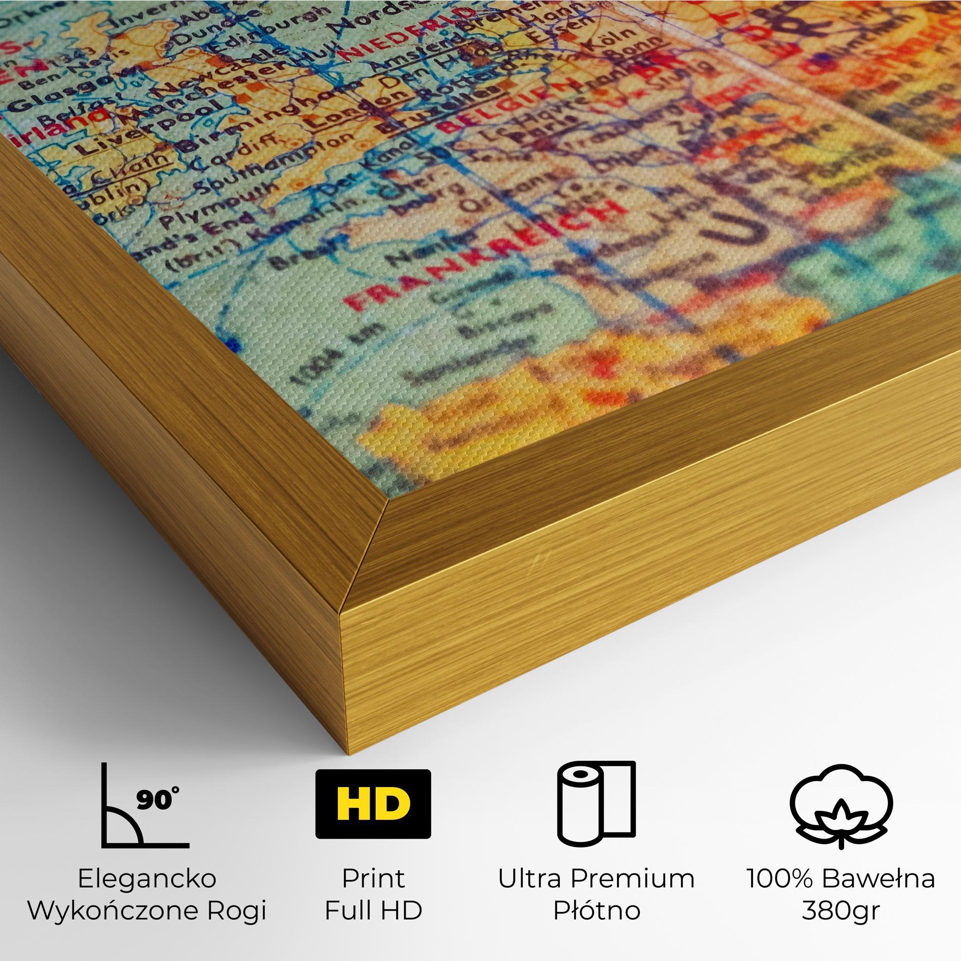 Obraz na Płótnie Globe mockup 4