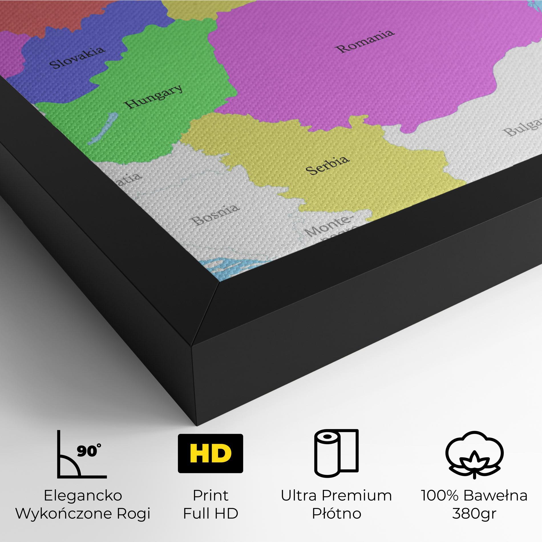 Obraz na Płótnie Black Sea mockup 4