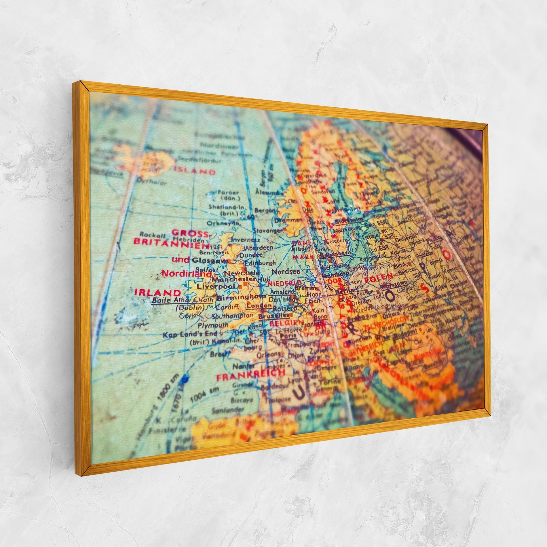 Obraz na Płótnie Globe mockup 1