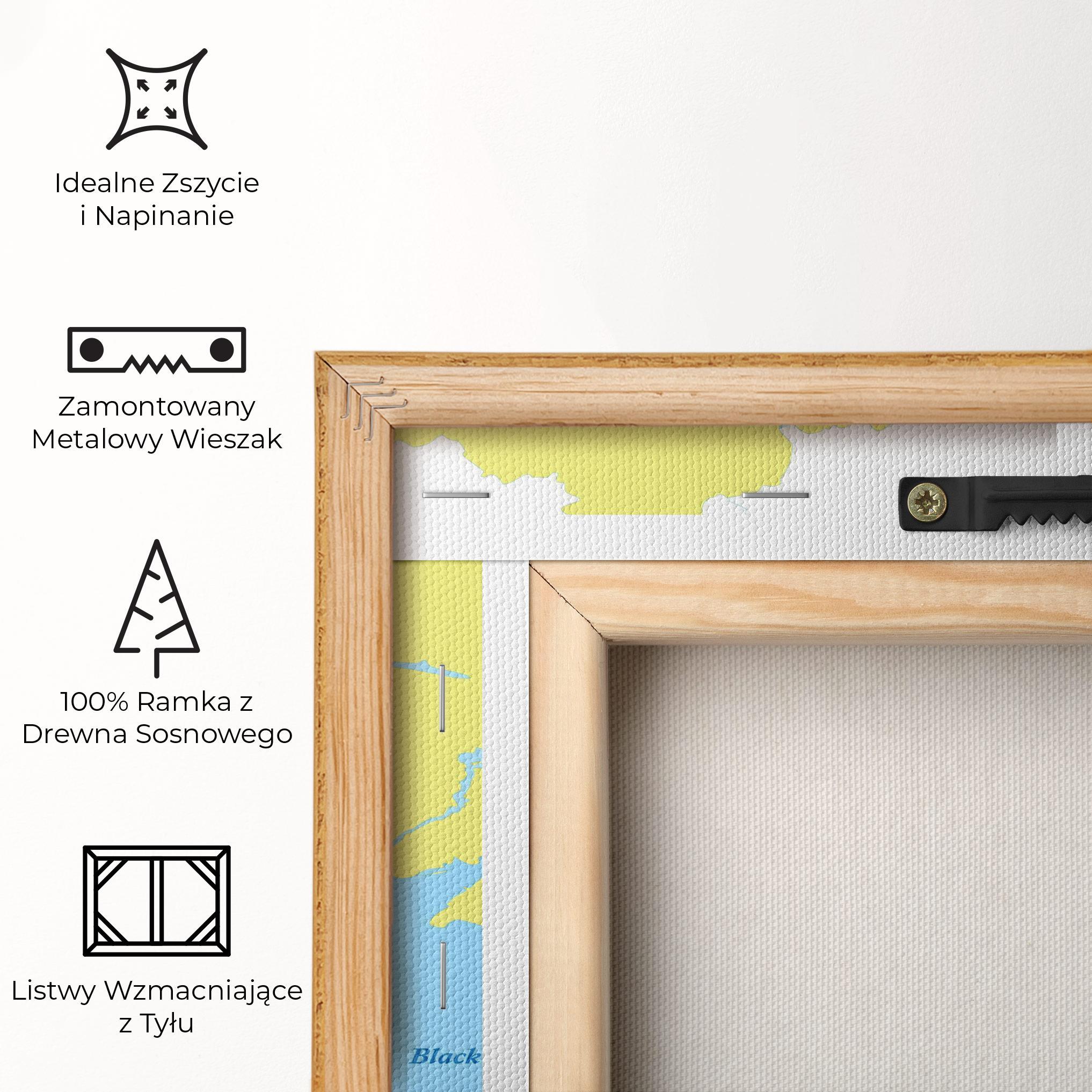 Obraz na Płótnie Black Sea mockup 5