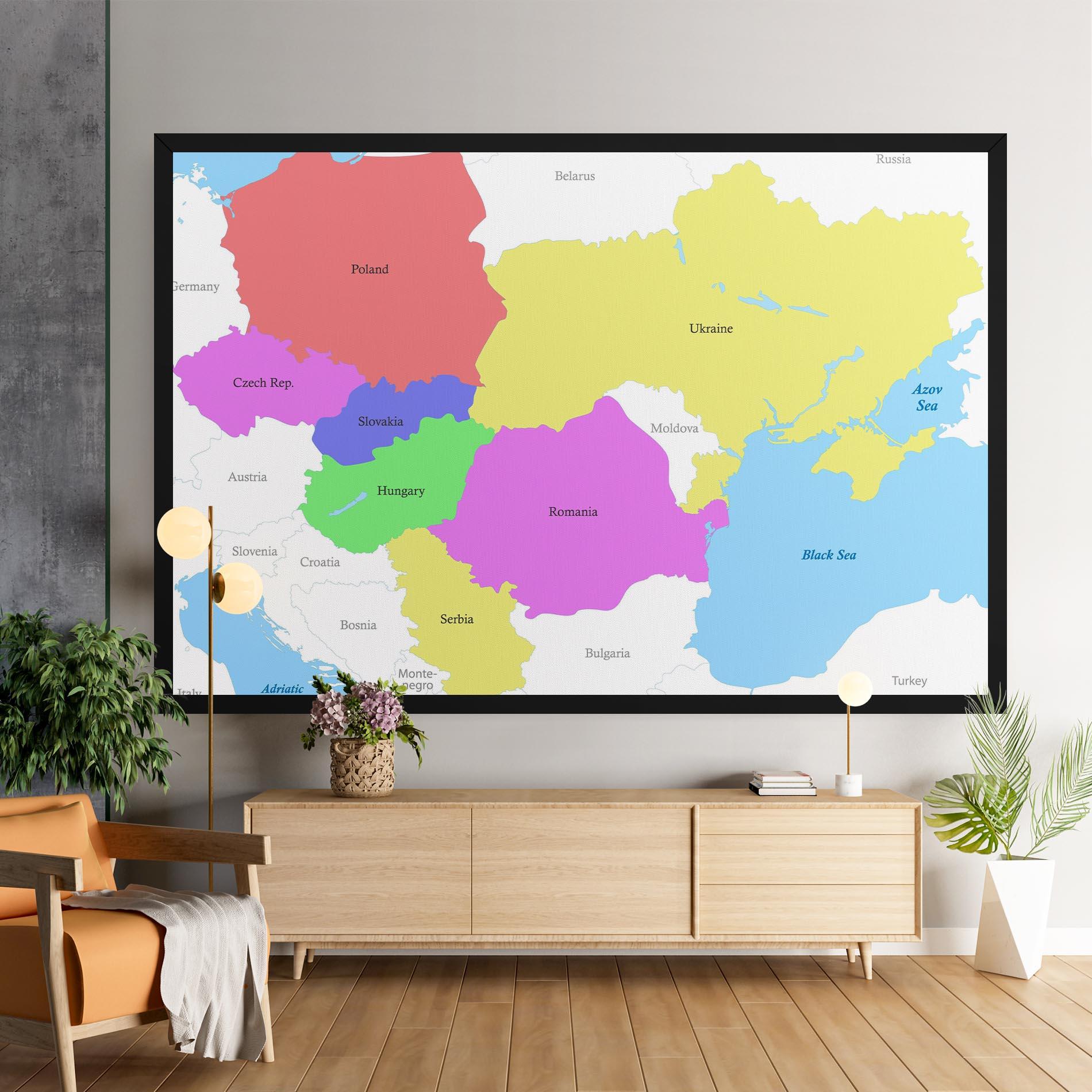 Obraz na Płótnie Black Sea mockup 9