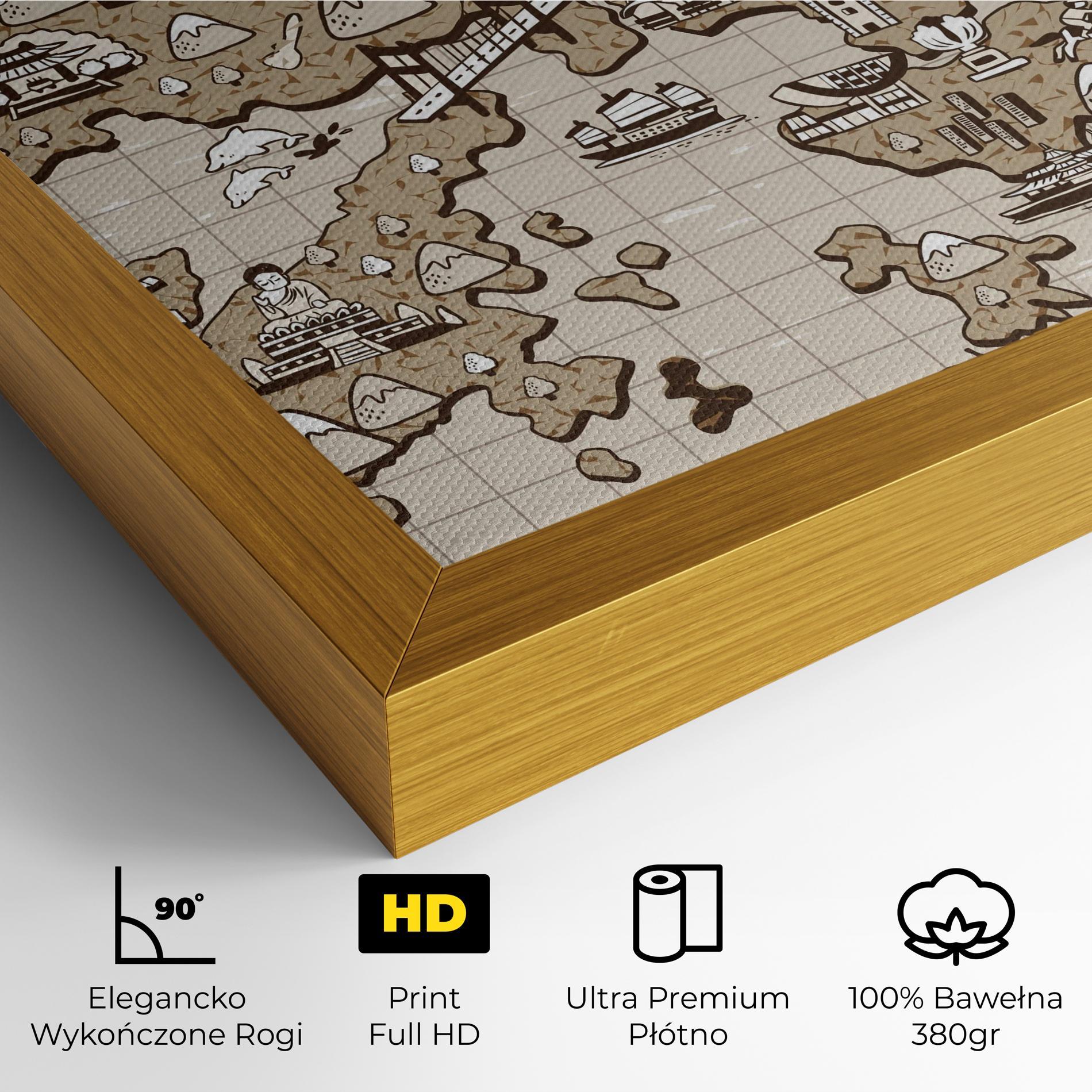 Obraz na Płótnie Hong Kong mockup 4