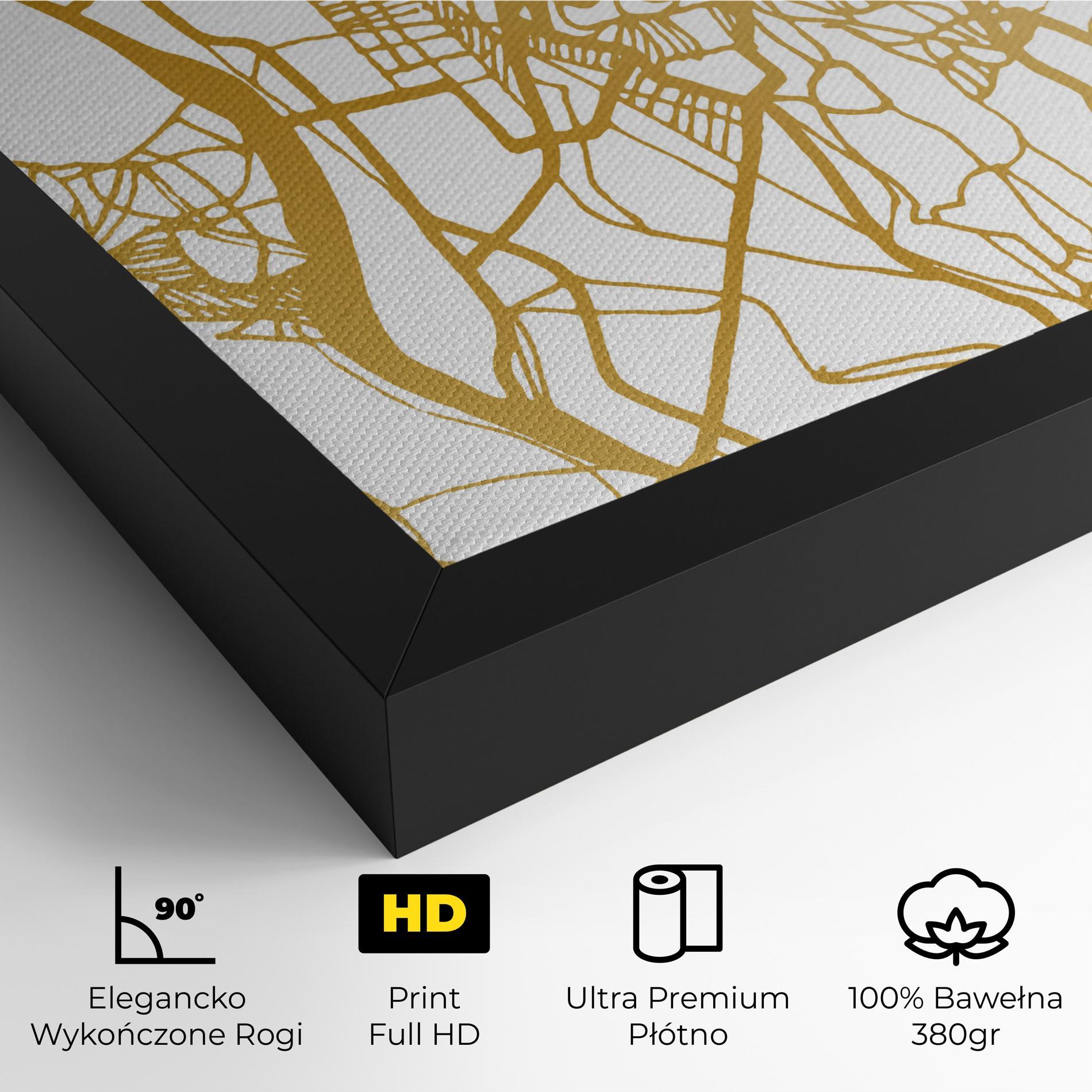 Obraz na Płótnie Antananarivo Map mockup 4