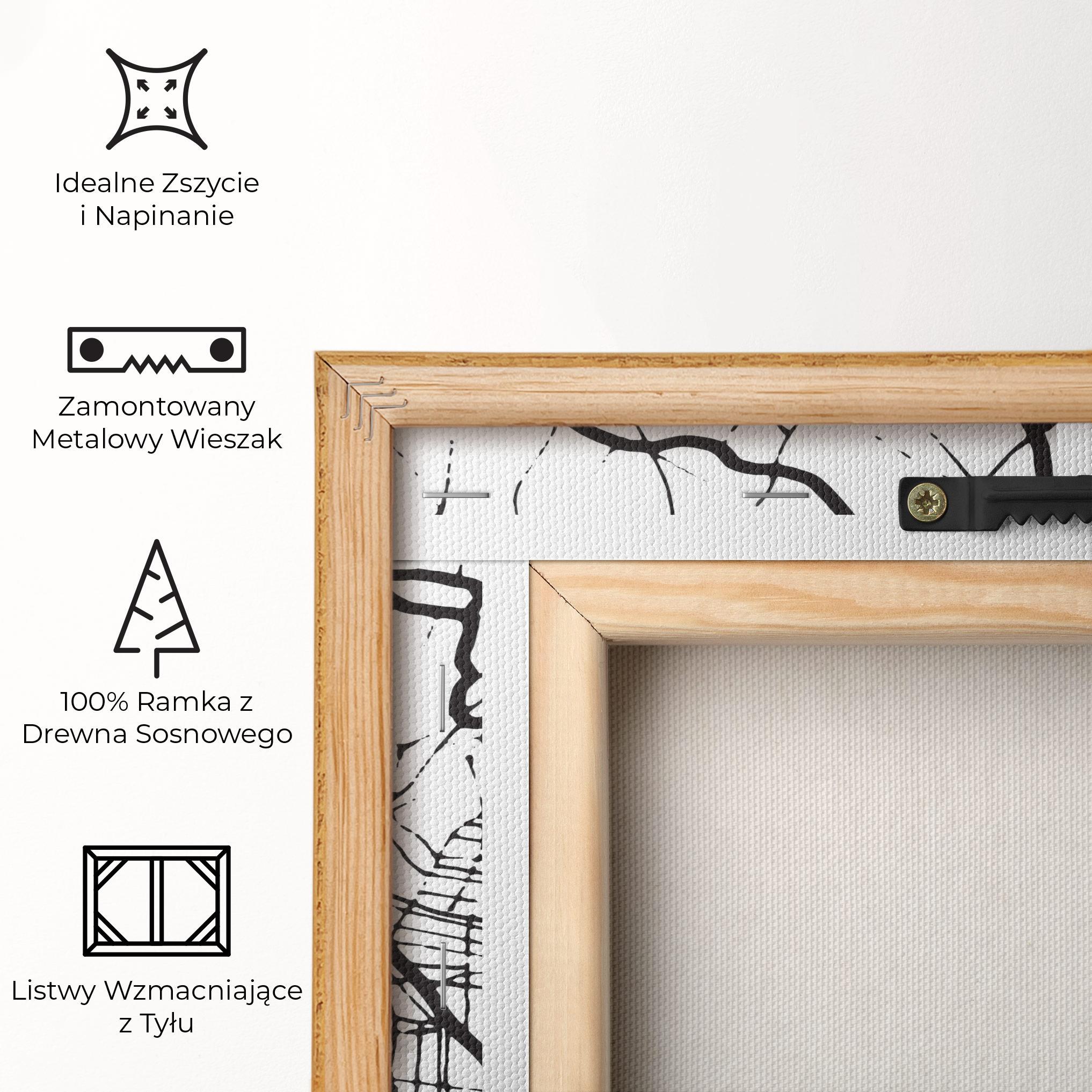 Obraz na Płótnie Bilbao Map mockup 5