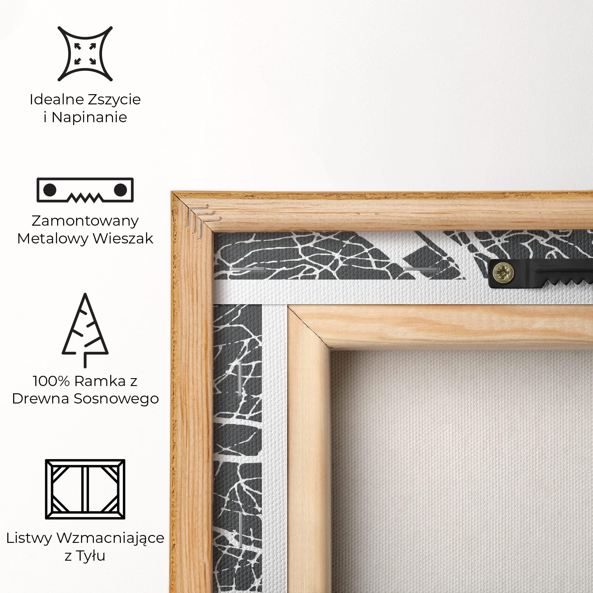 Obraz na Płótnie Genoa Map mockup 5