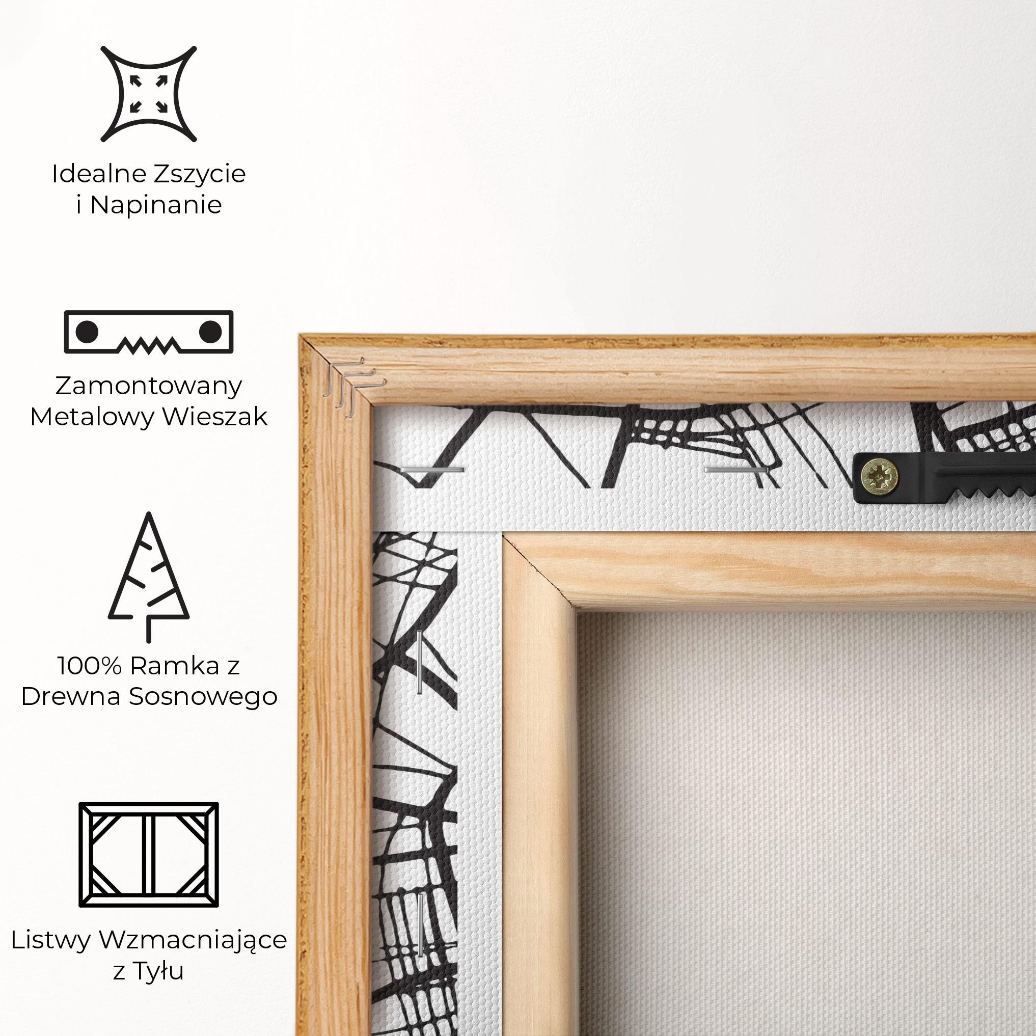 Obraz na Płótnie Vitoria Gasteiz Map mockup 5