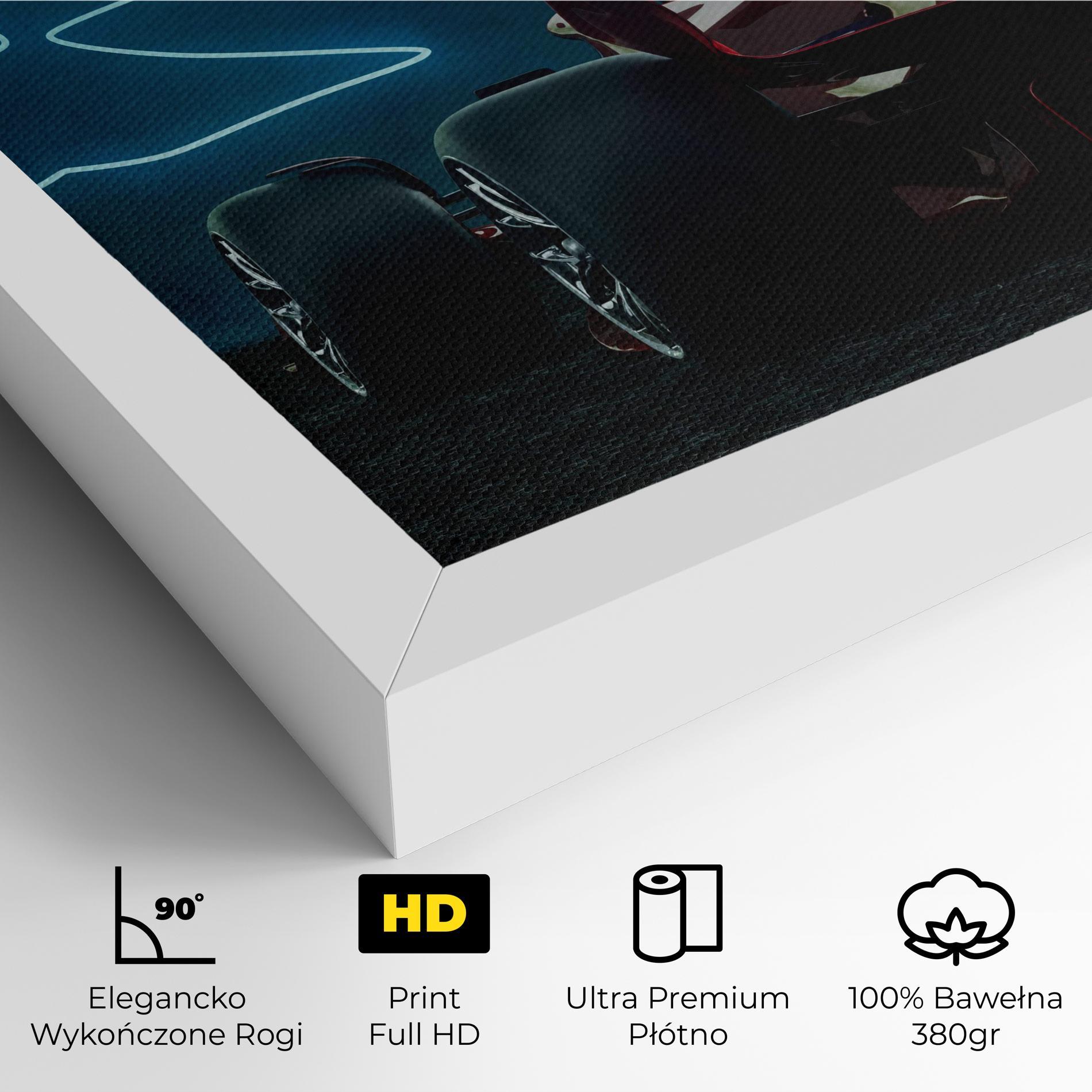 Obraz na Płótnie Race Car F1 mockup 4