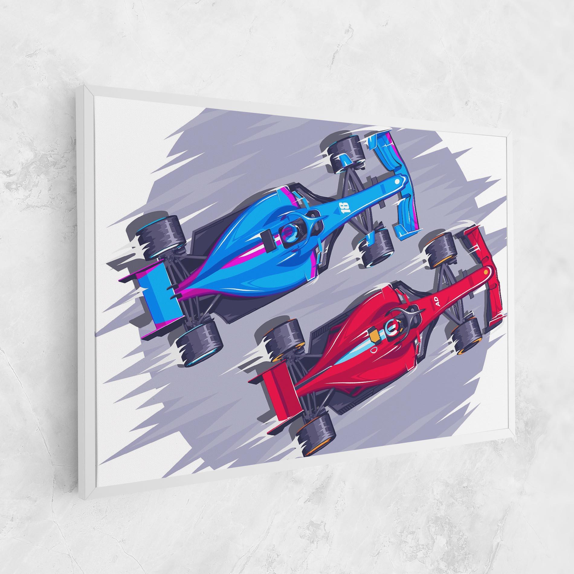 Obraz na Płótnie Bolides mockup 1