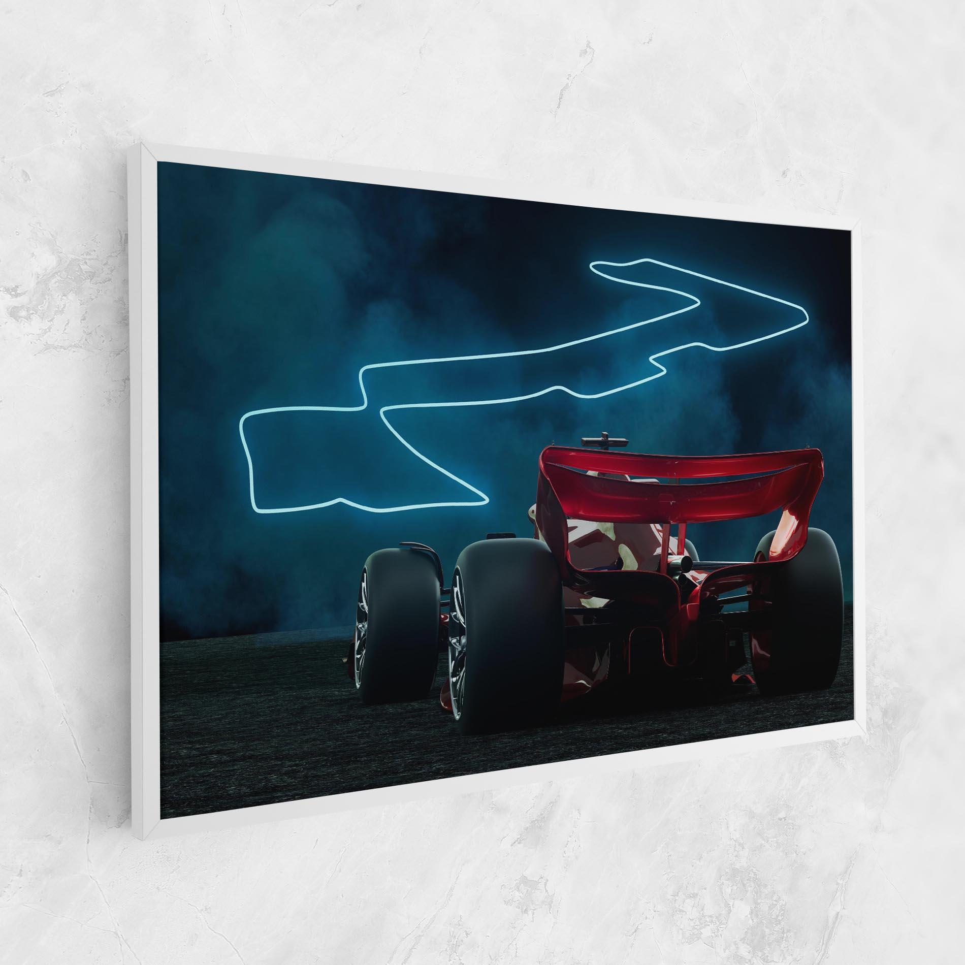 Obraz na Płótnie Race Car F1 mockup 1