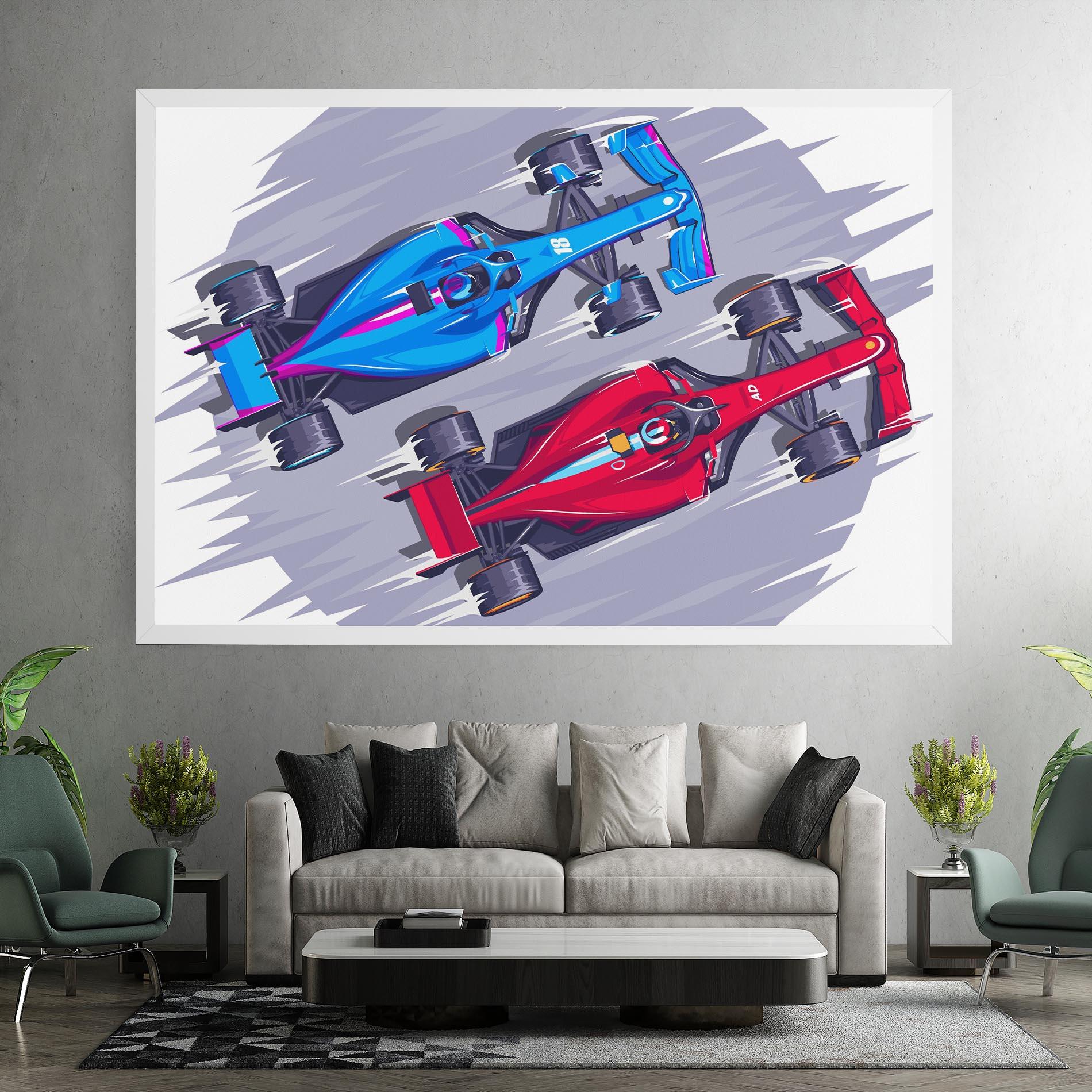 Obraz na Płótnie Bolides mockup 7