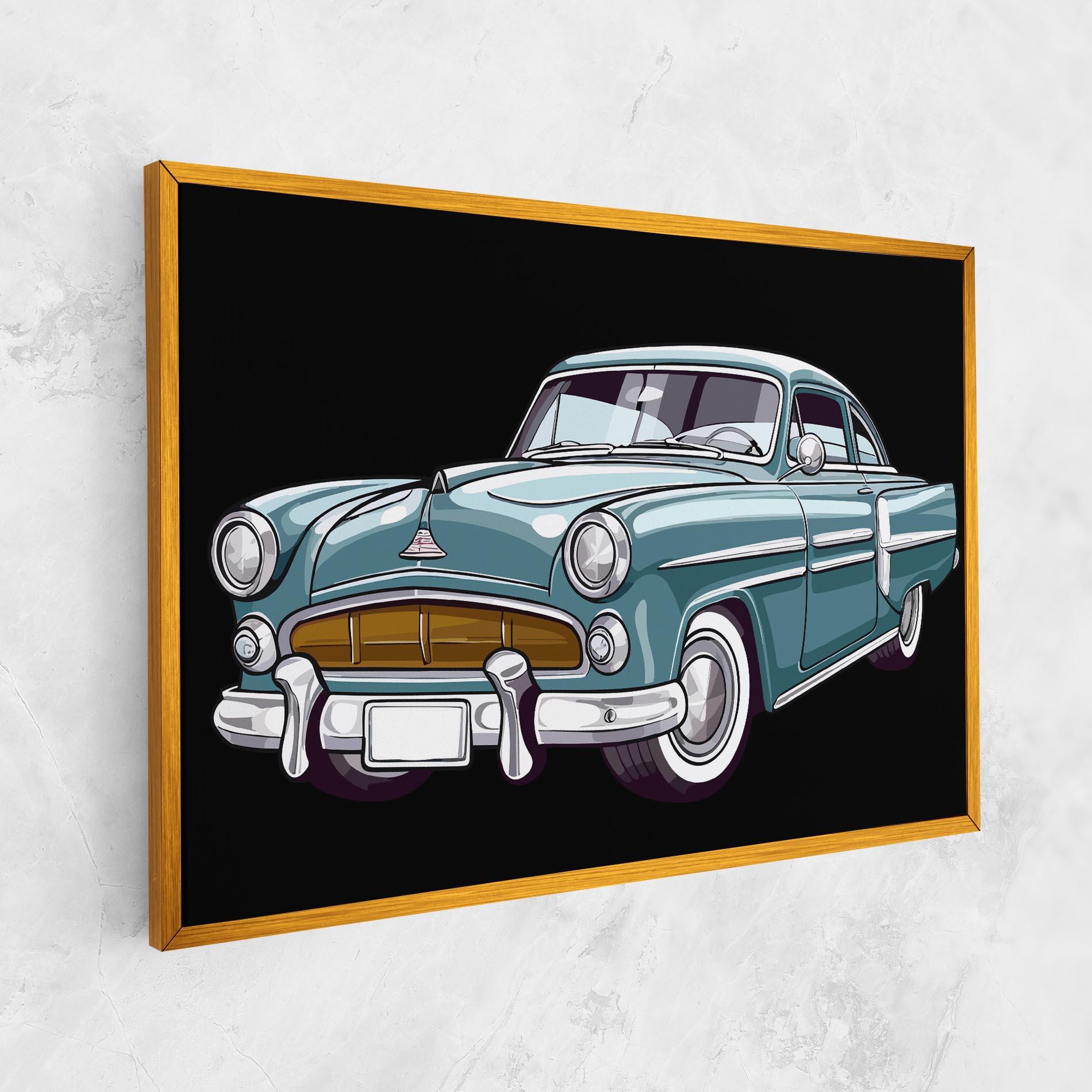 Obraz na Płótnie Ford Thunderbolt mockup 1