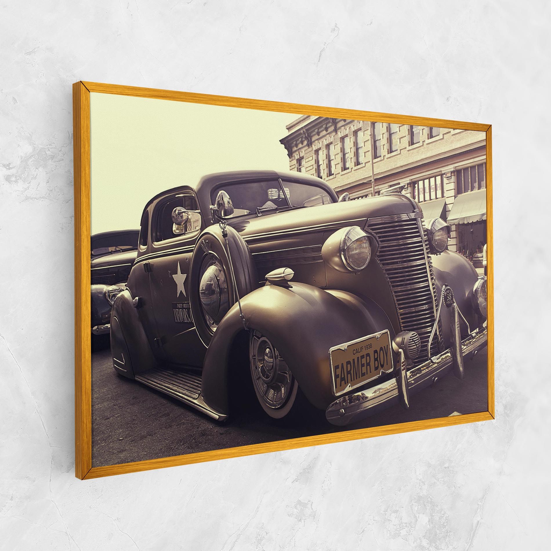 Old Classic Car mockup 1