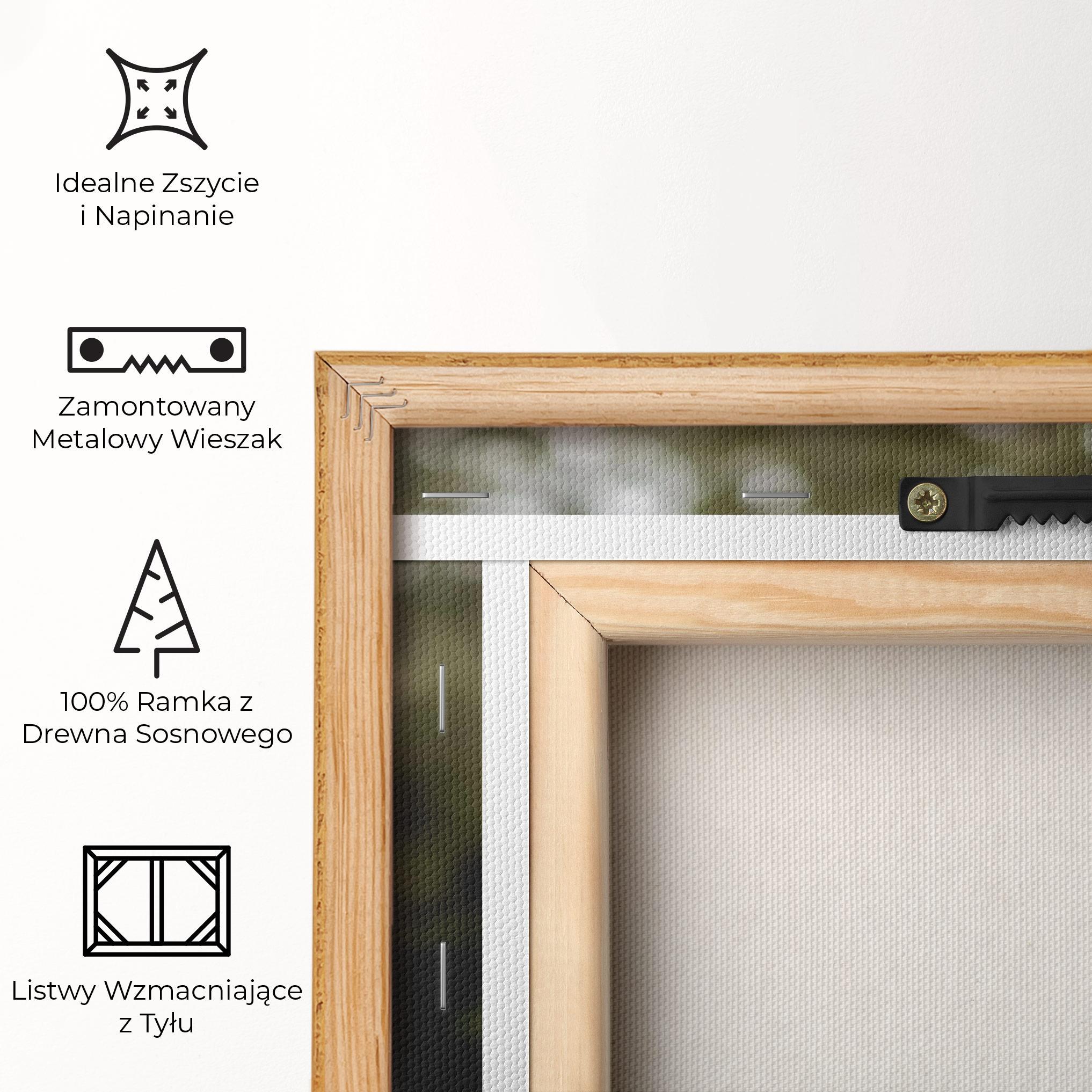 Obraz na Płótnie Vintage Orange Toy mockup 5