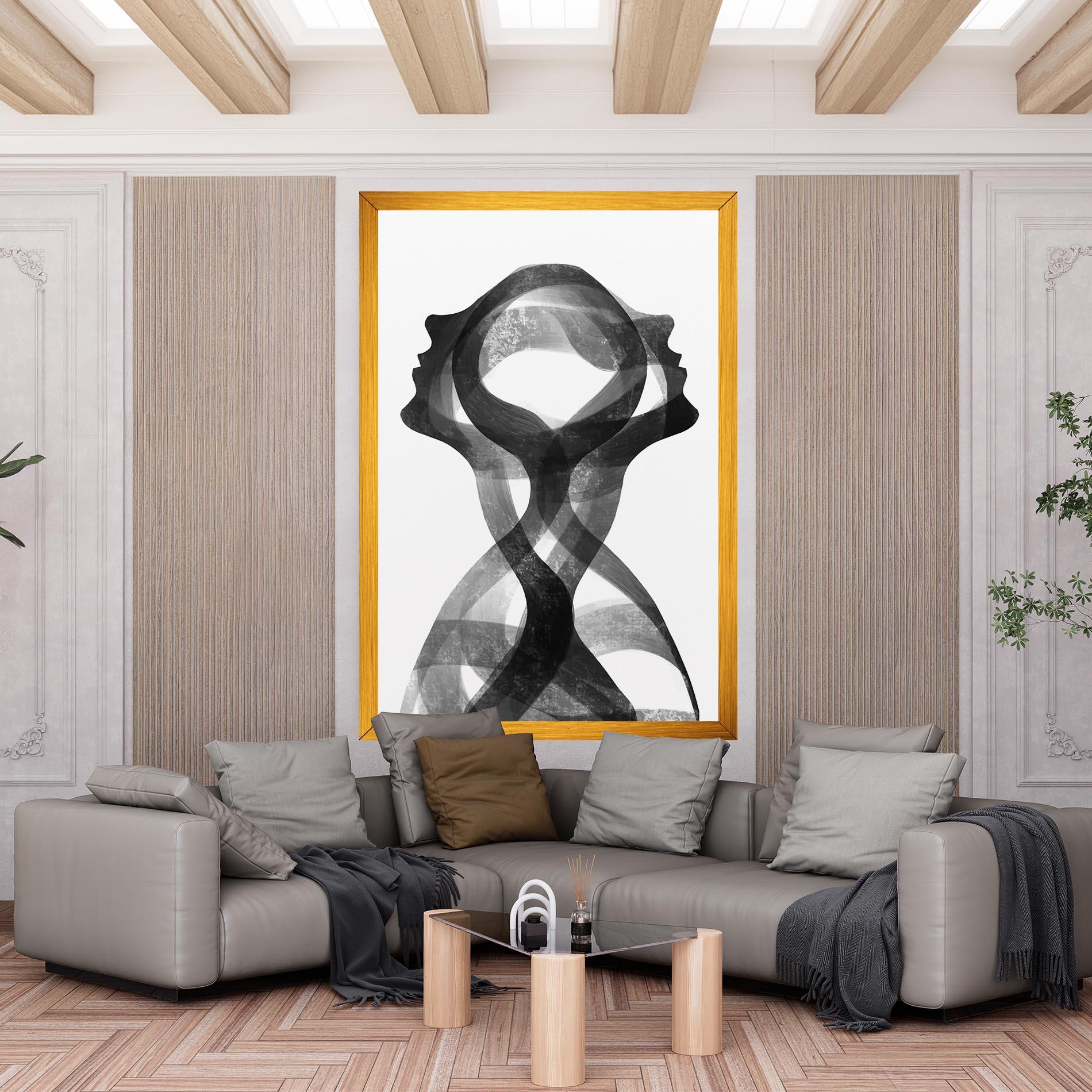 Obraz na Płótnie Human Conection mockup 6